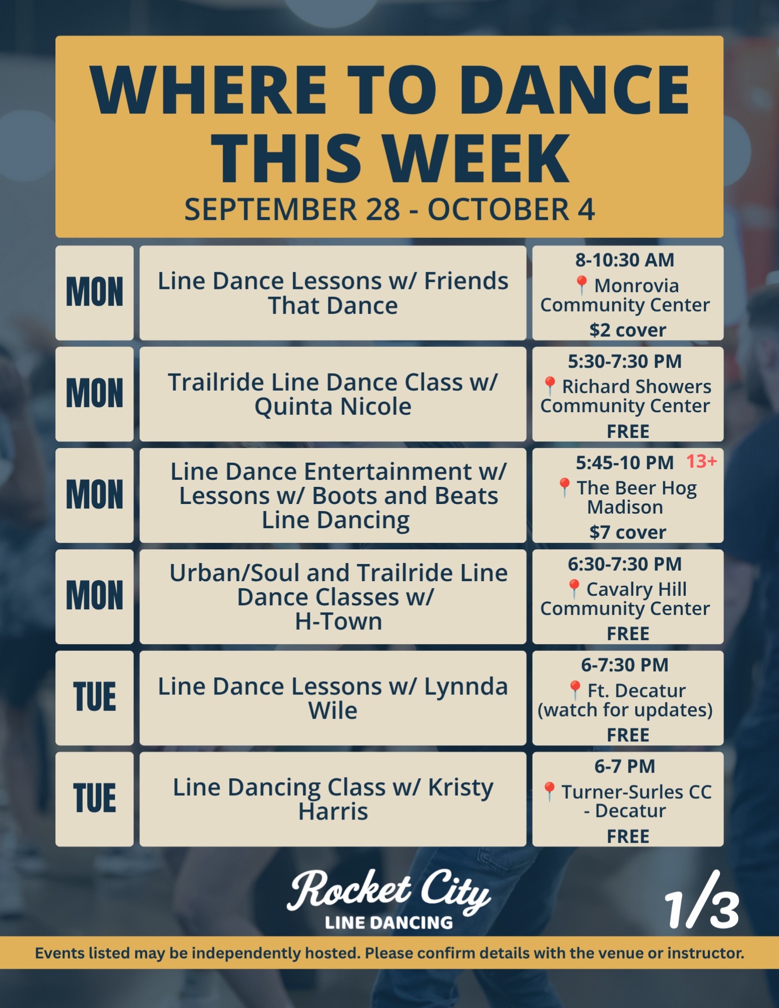 @Rocket City Line Dancing