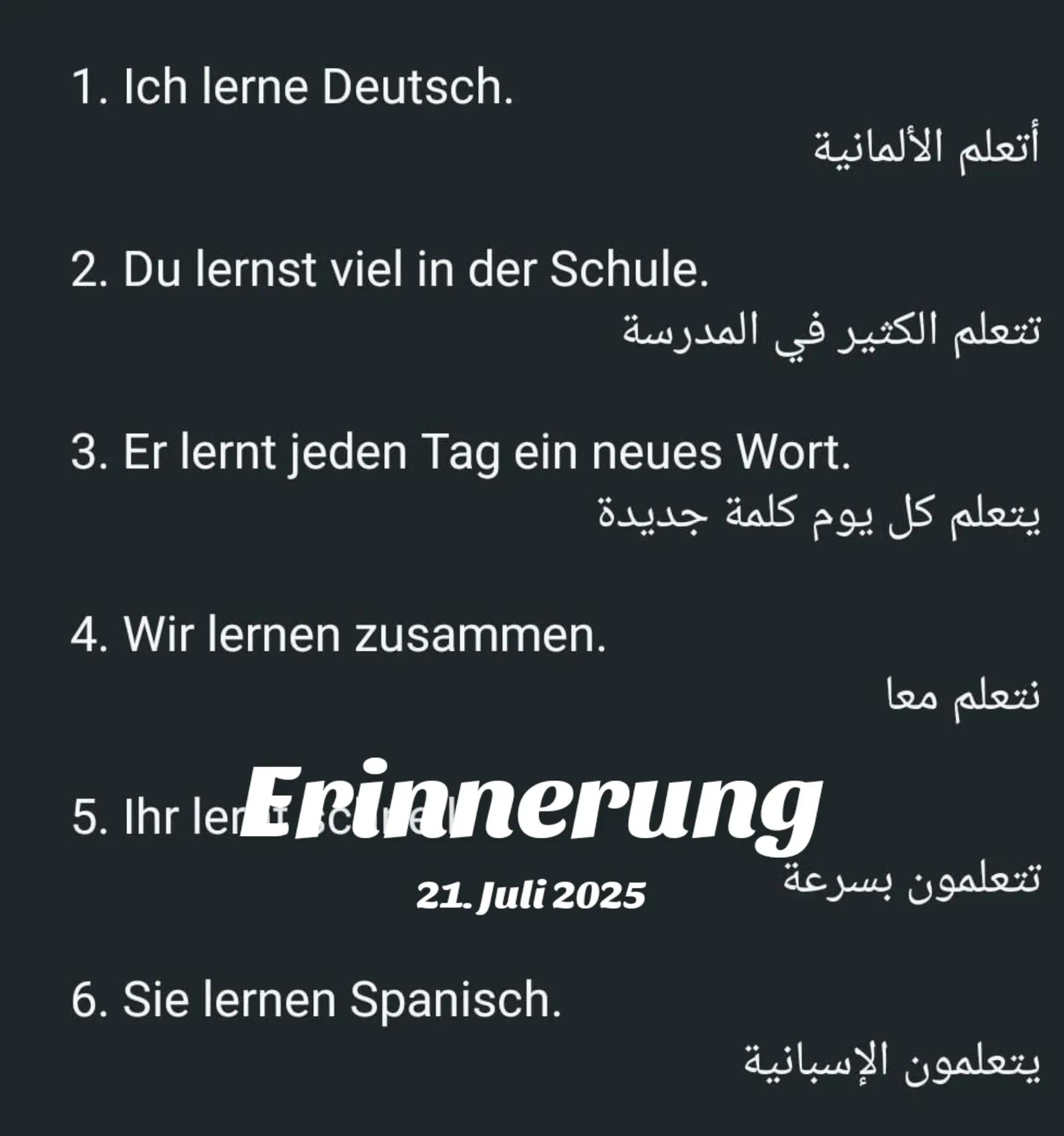 @🇹🇳 Deutsch lernen 🇩🇪