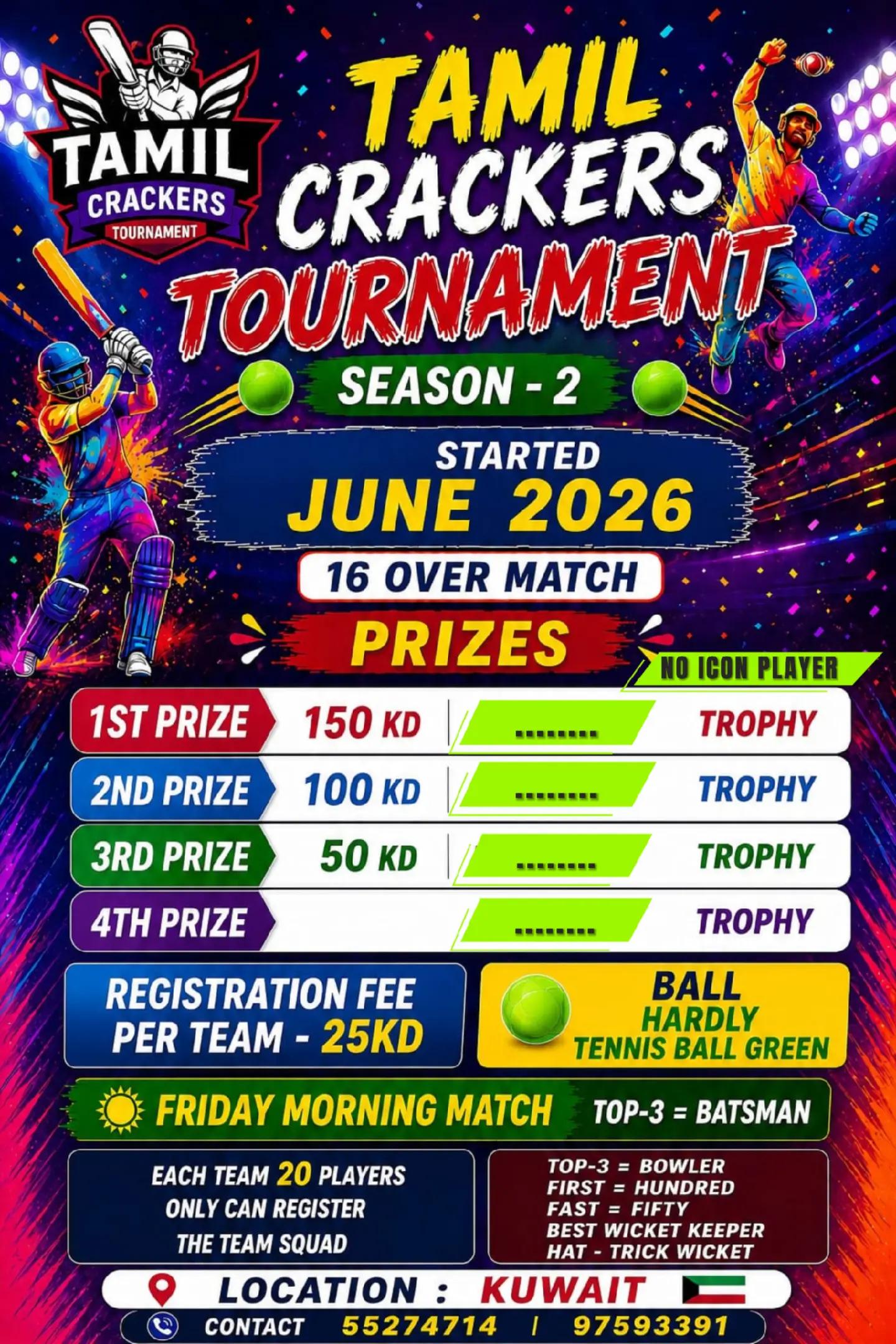 @Vishnu TN 63 Kuwait cricketer