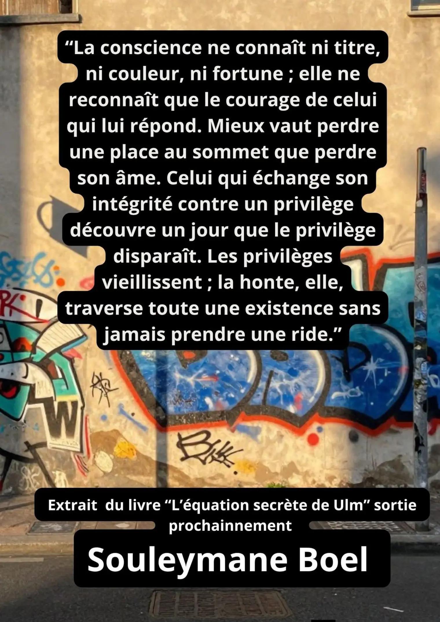 @Scenariste Souleymane Boël