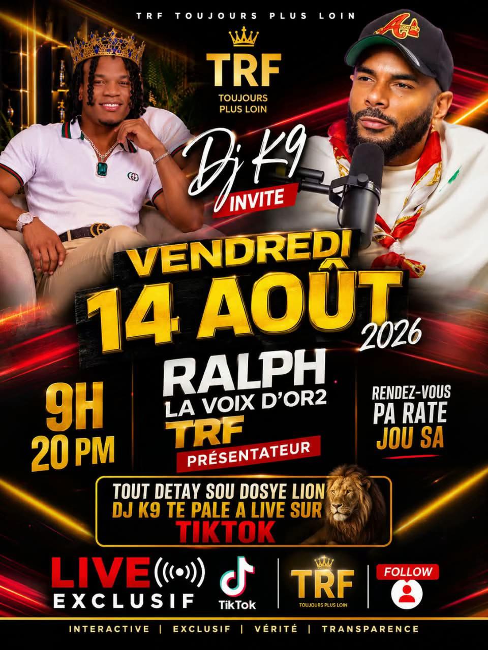 @💧💧Ralph la voix d'Or2 TRF💧