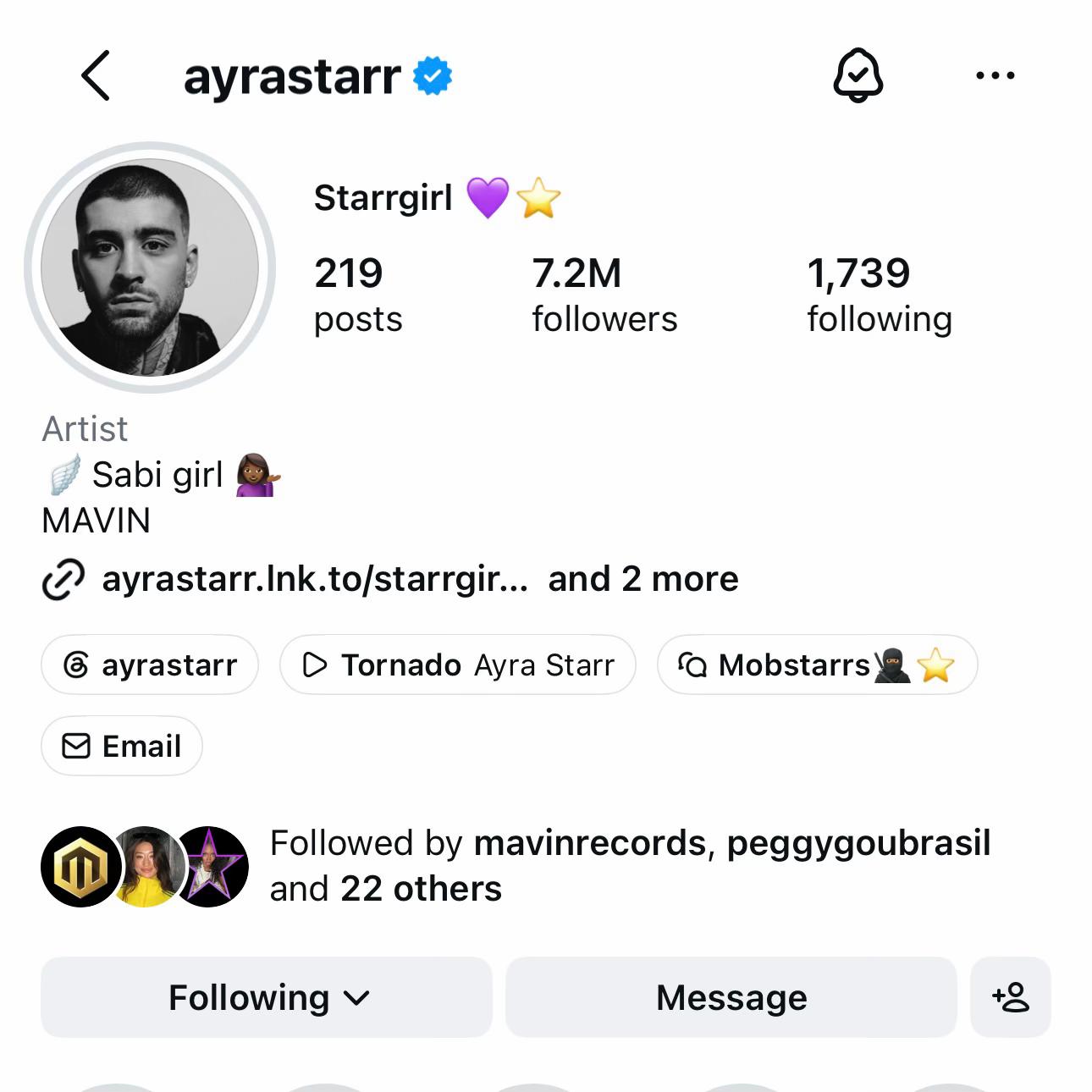 @Ayra Starr Central