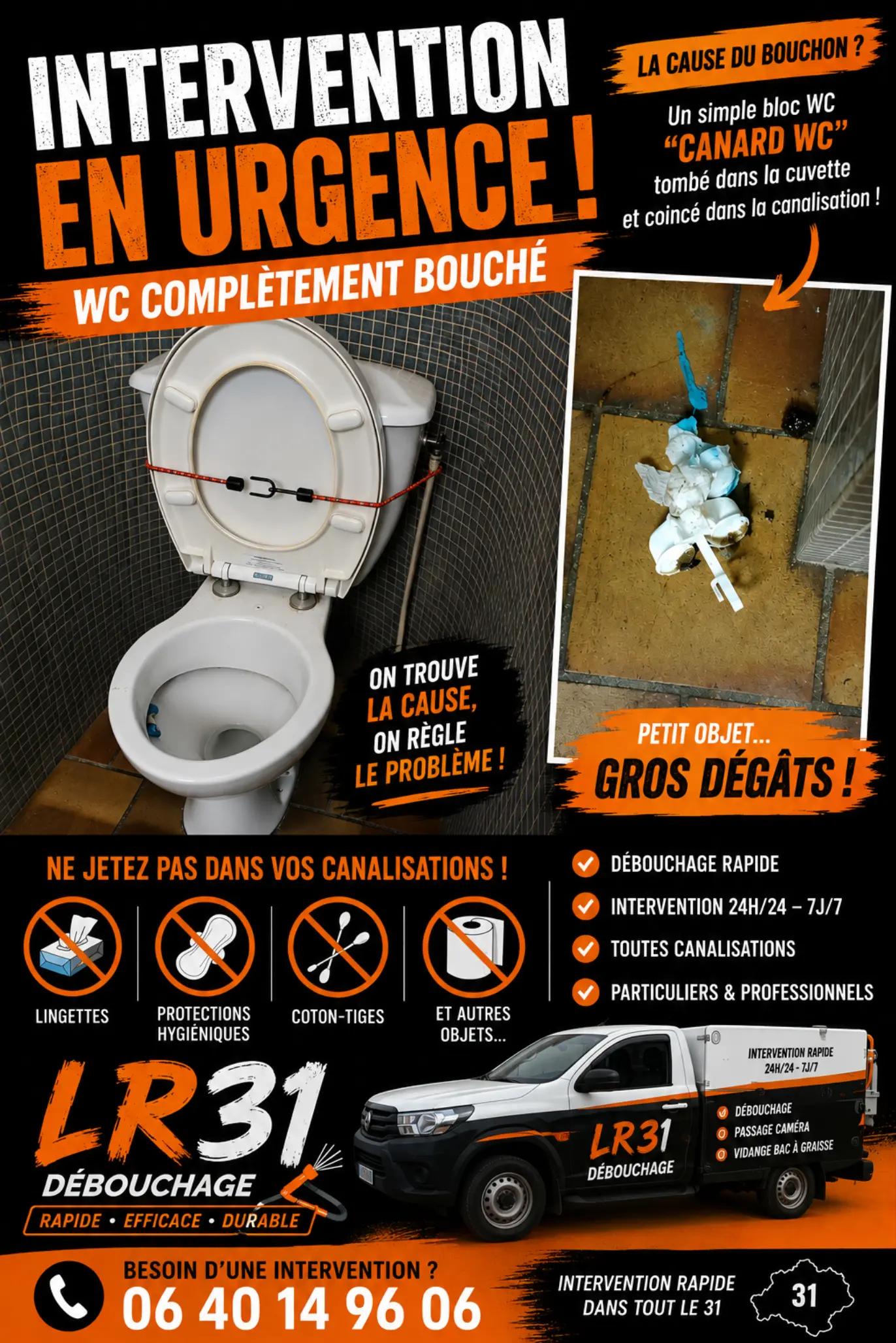 @LR 31 DEBOUCHAGE