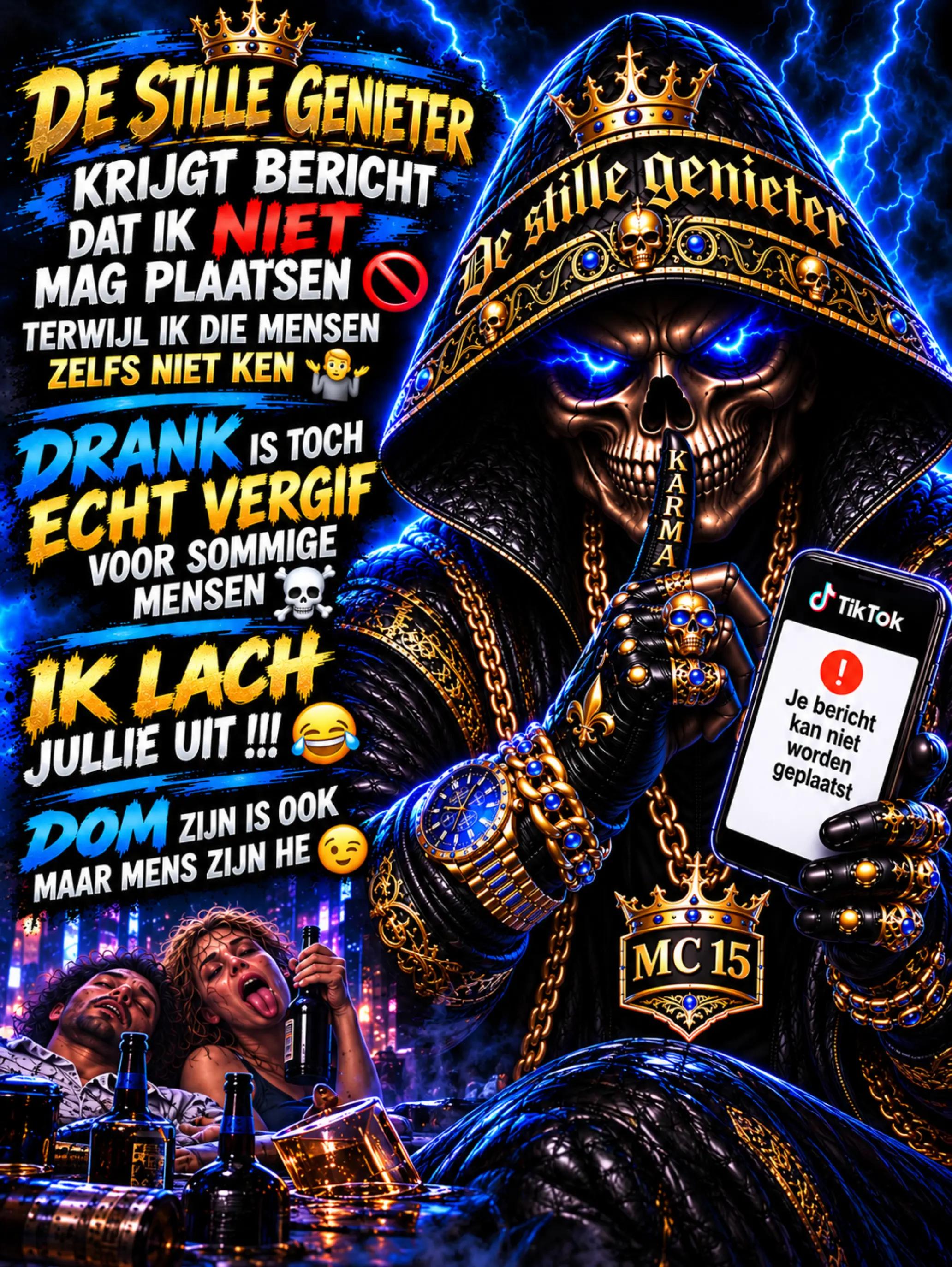 @DE STILLE GENIETER