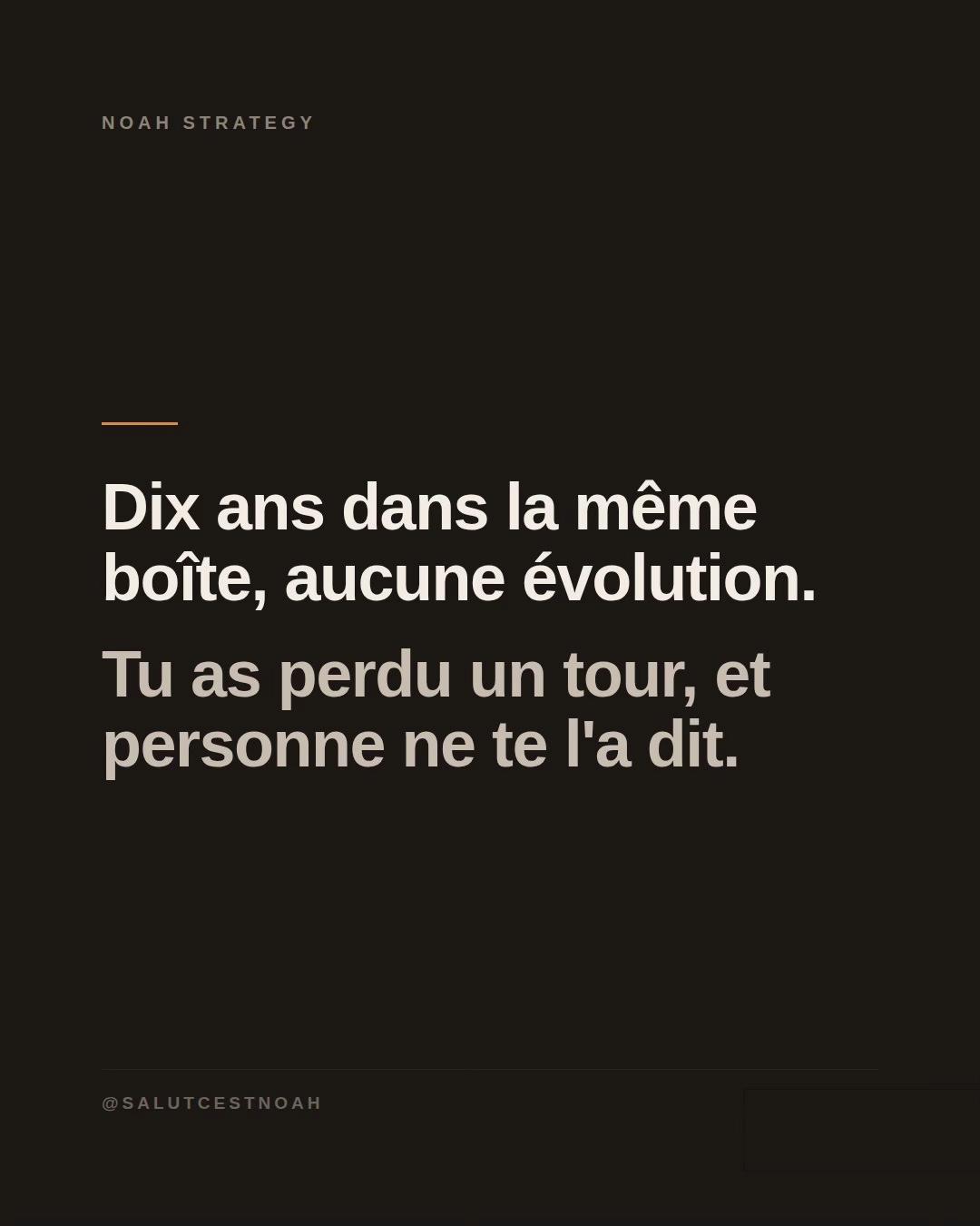 @Noah • Stratégie Sociale