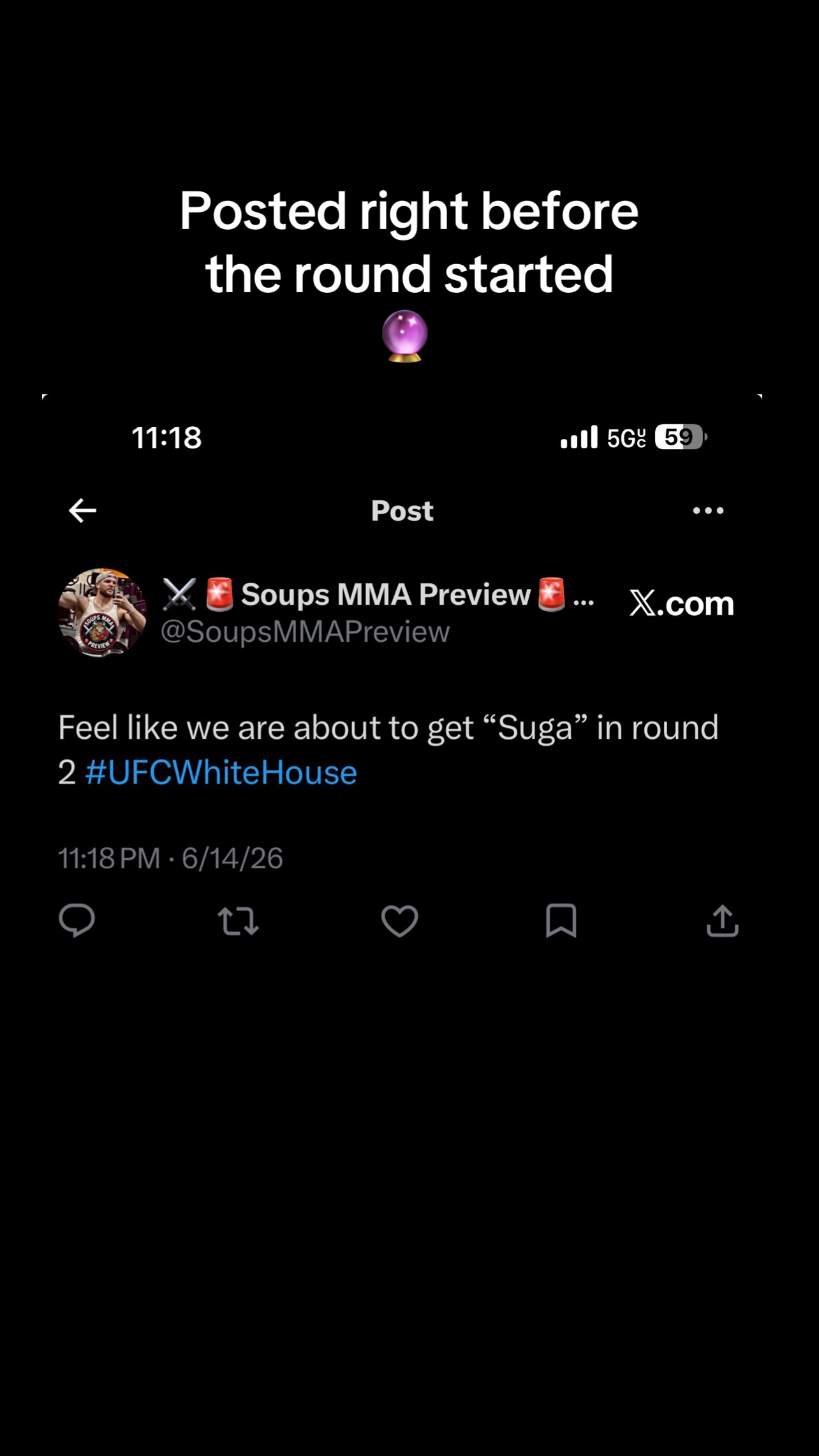 @⚔️ 🚨Soups MMA Preview 🚨⚔️