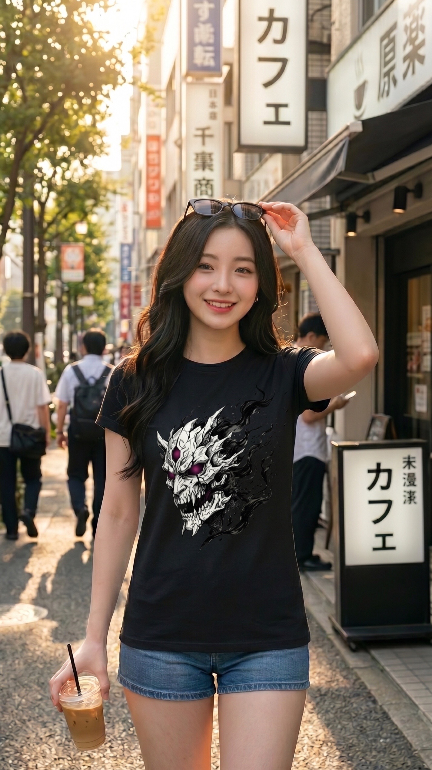 @Anime Graphic Tshirt
