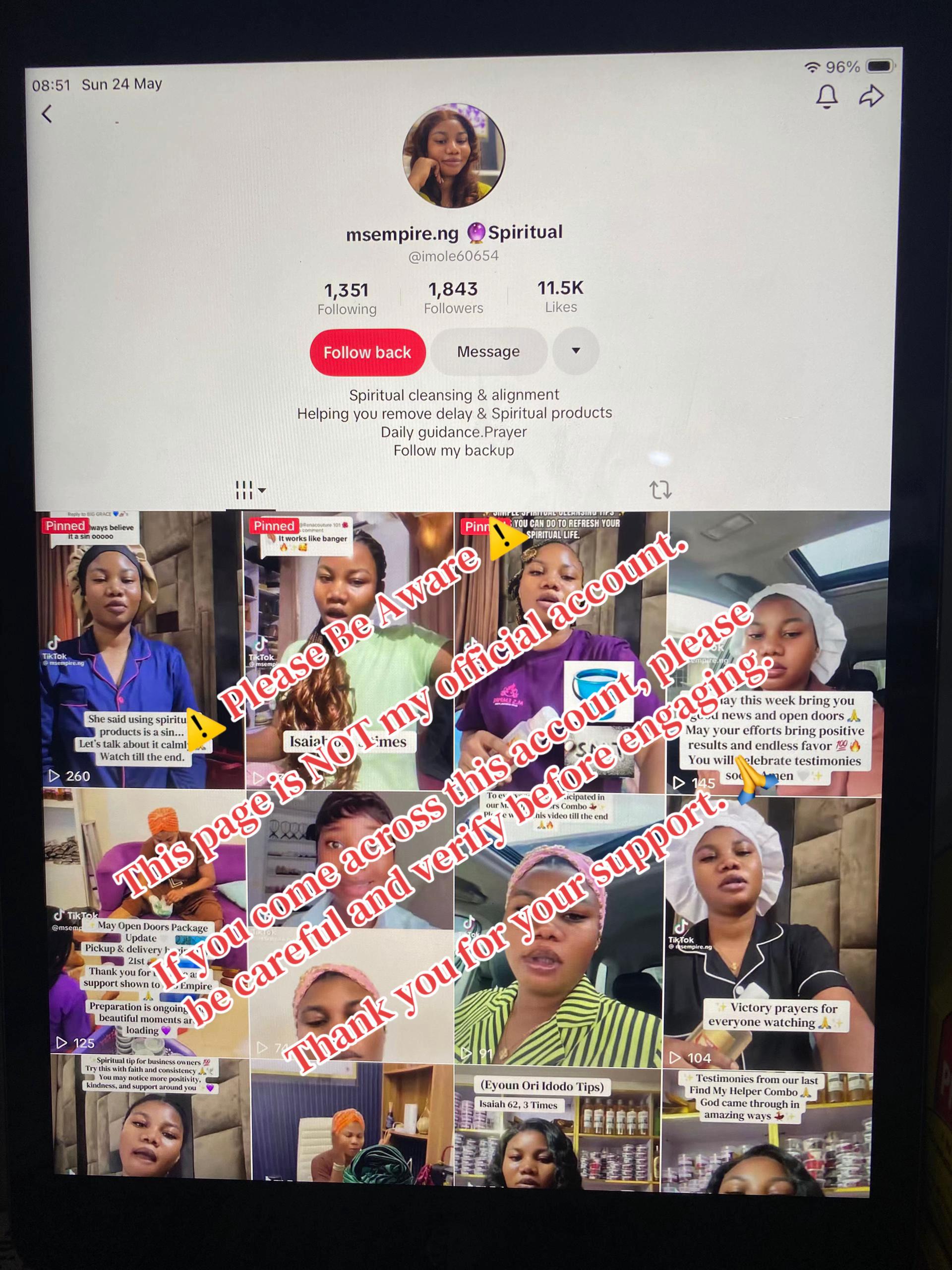 @msempire.ng 🔮 Spiritual Tools