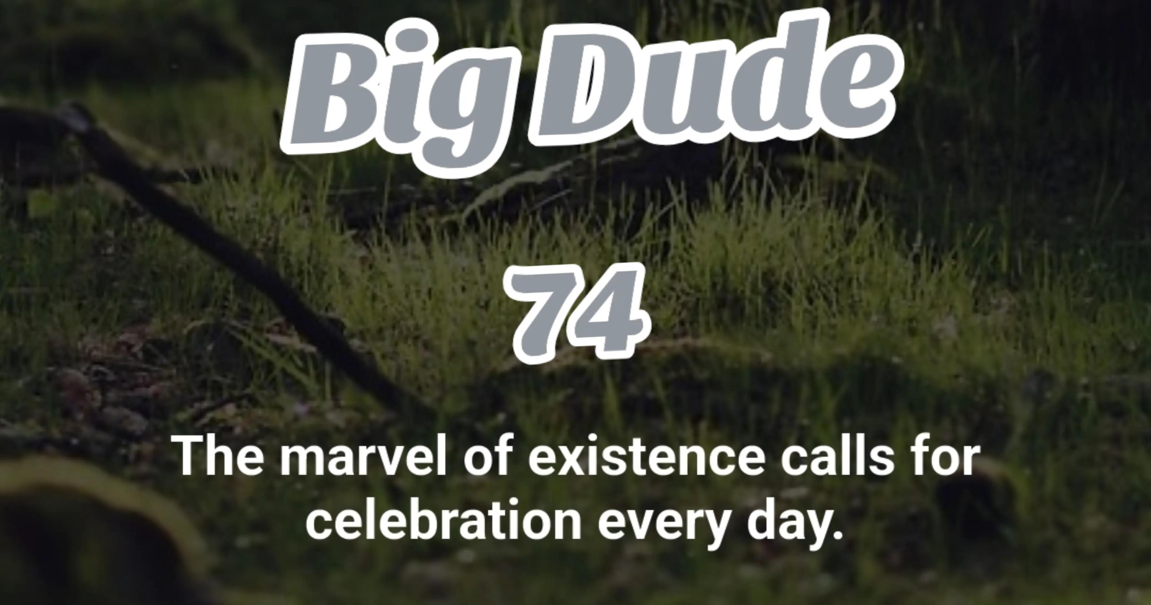 @Big Dude