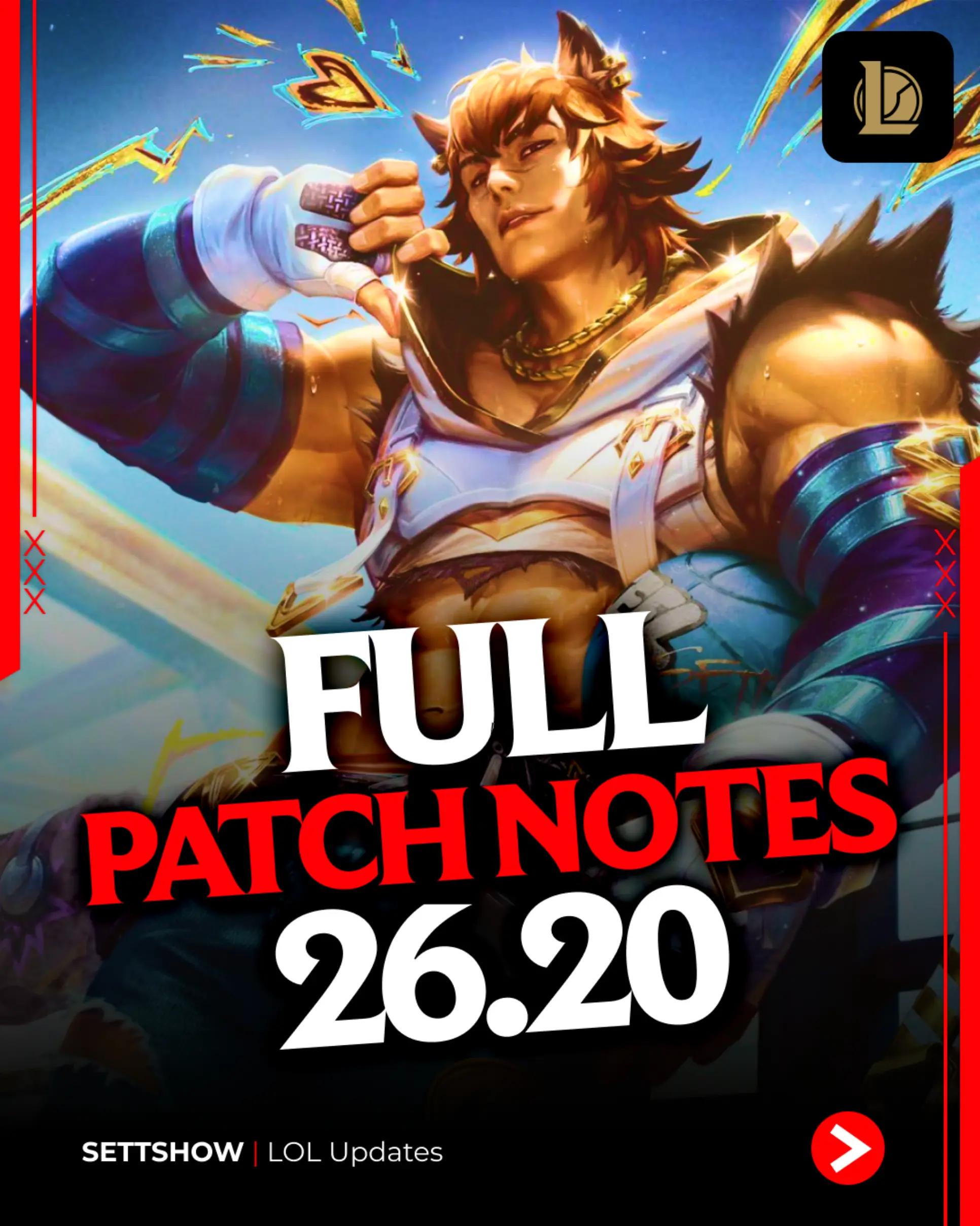 @SettShow | LOL Updates