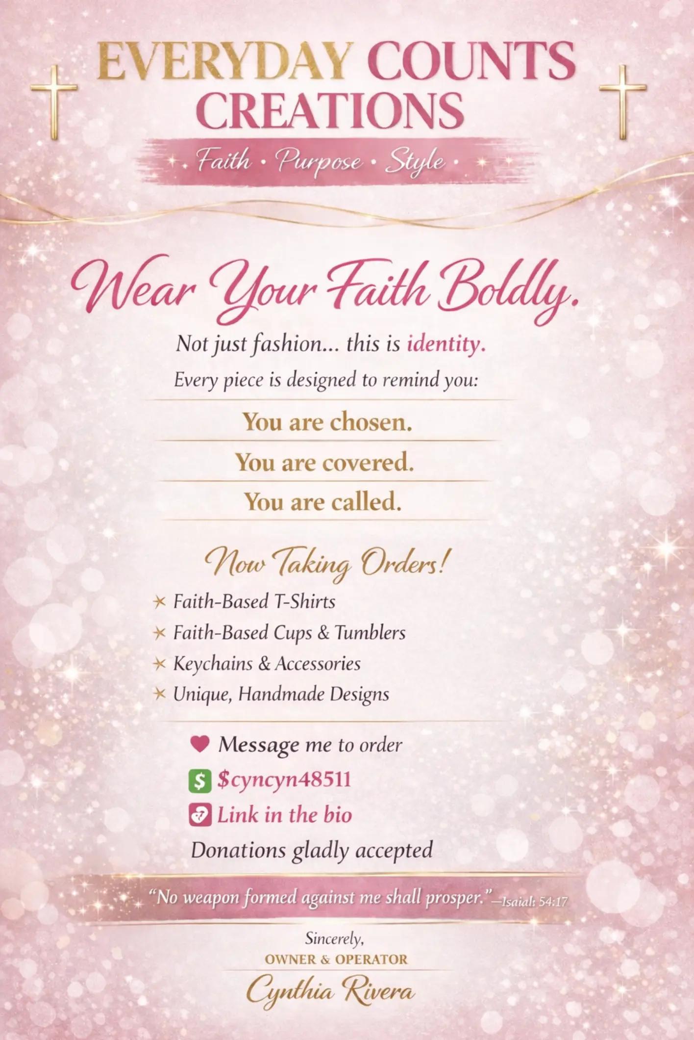 @EVERYDAY COUNTS CREATIONS