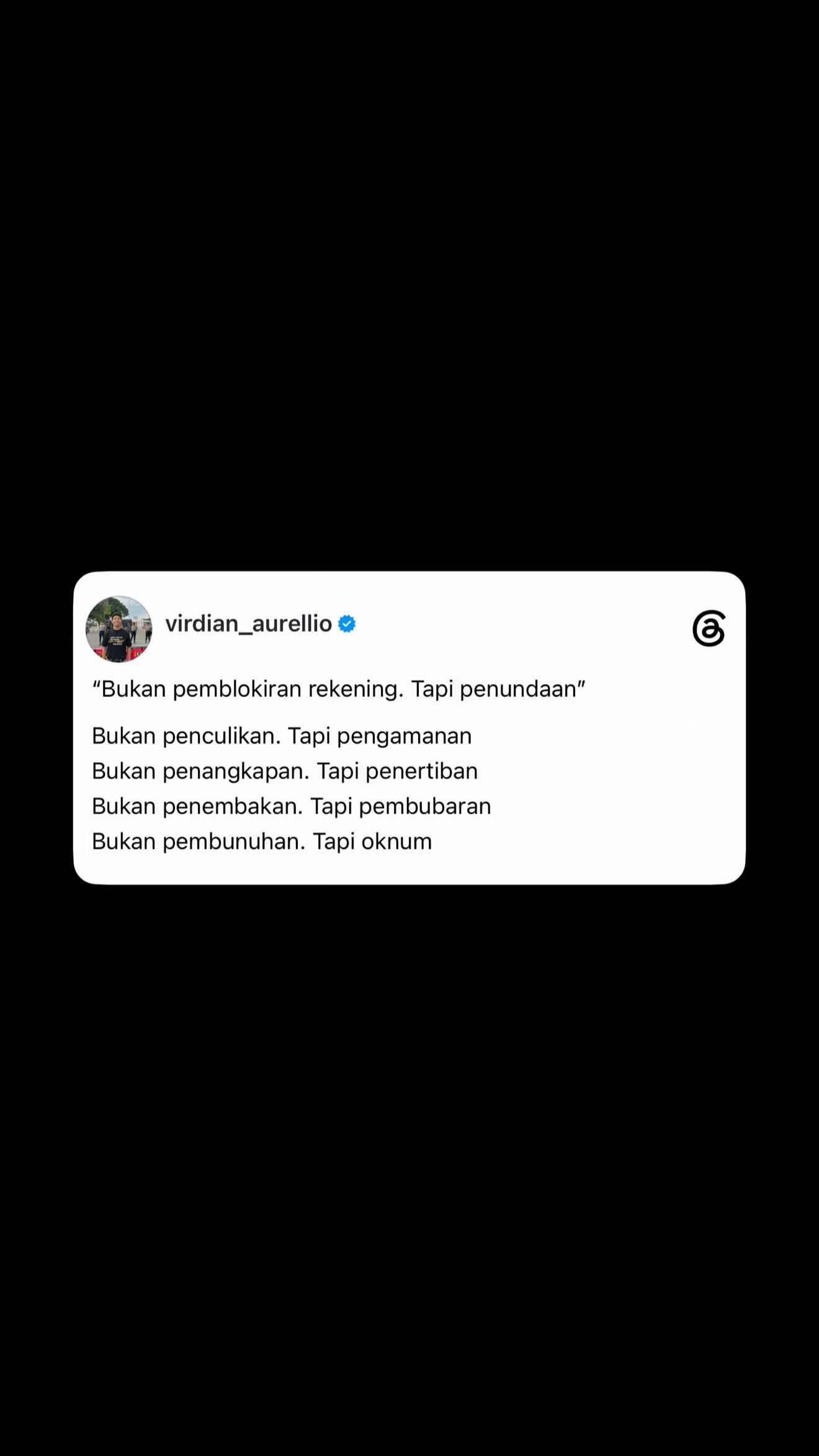 @Virdian - LawanButaPolitik