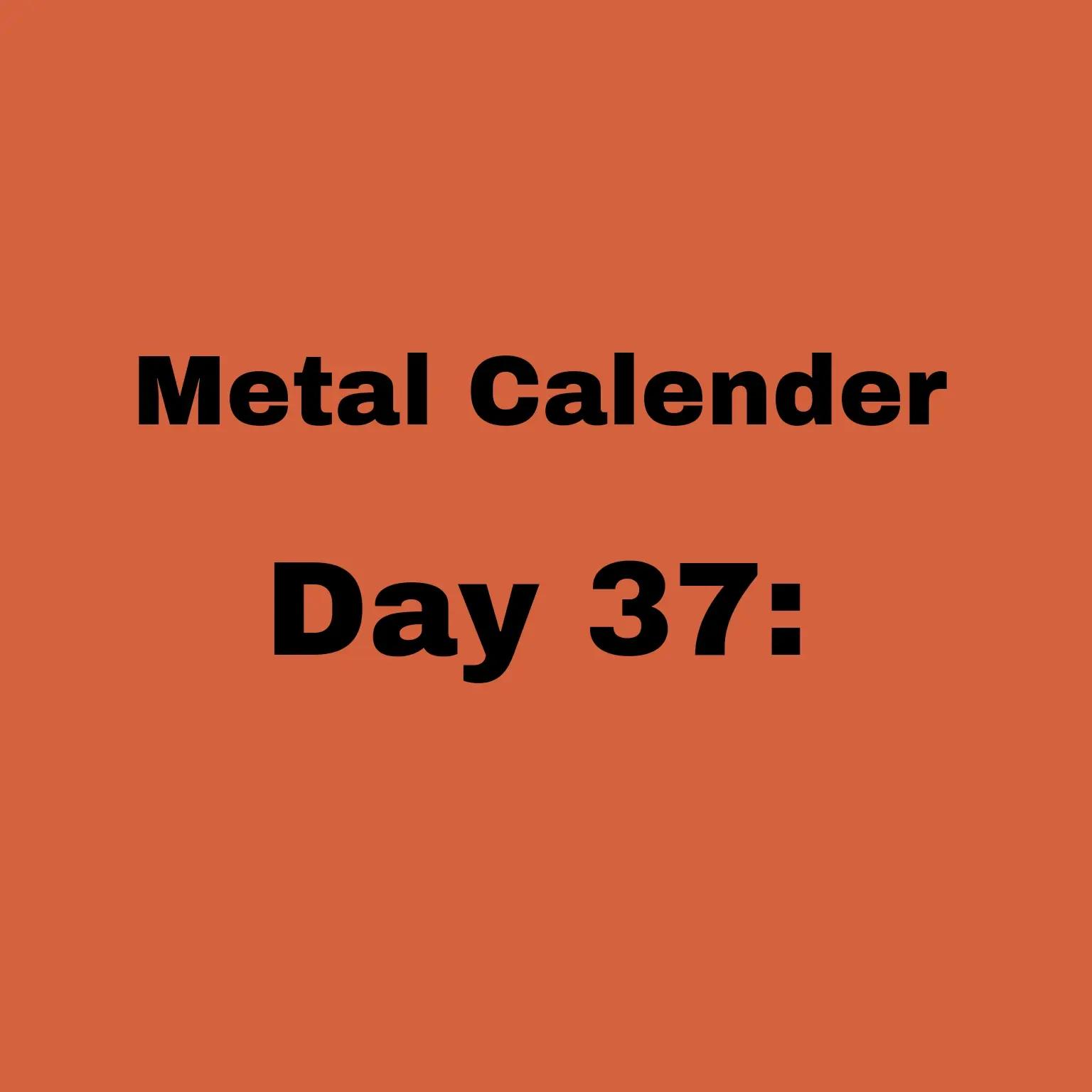 @Rock & Metal Calender