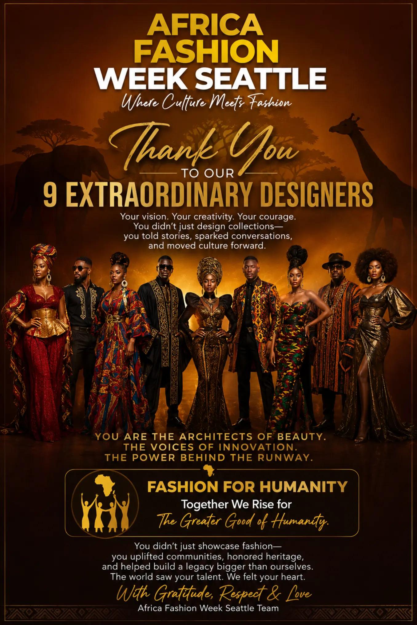 @Africa Fashion Week Seattle