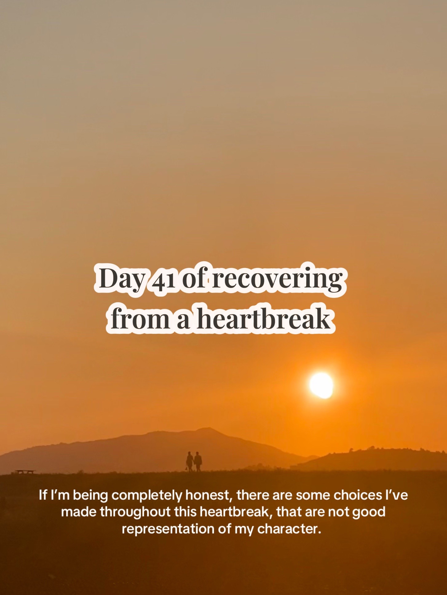 @heartbreak in recovery