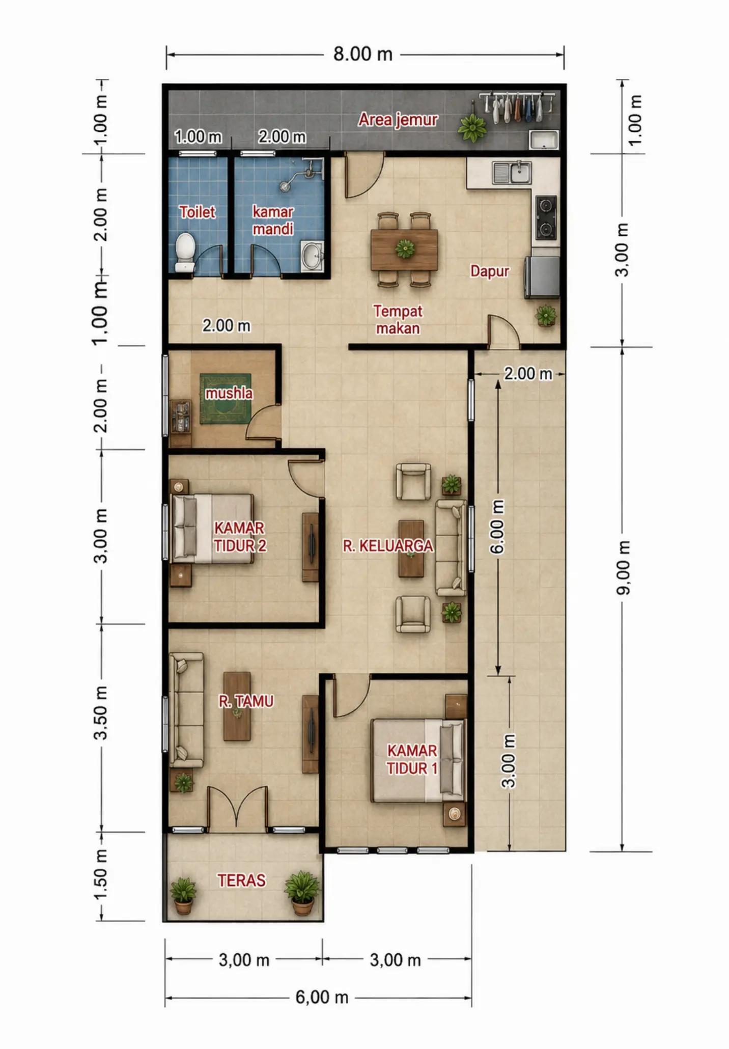 @DESAIN RUMAH LISTANTO ARCH
