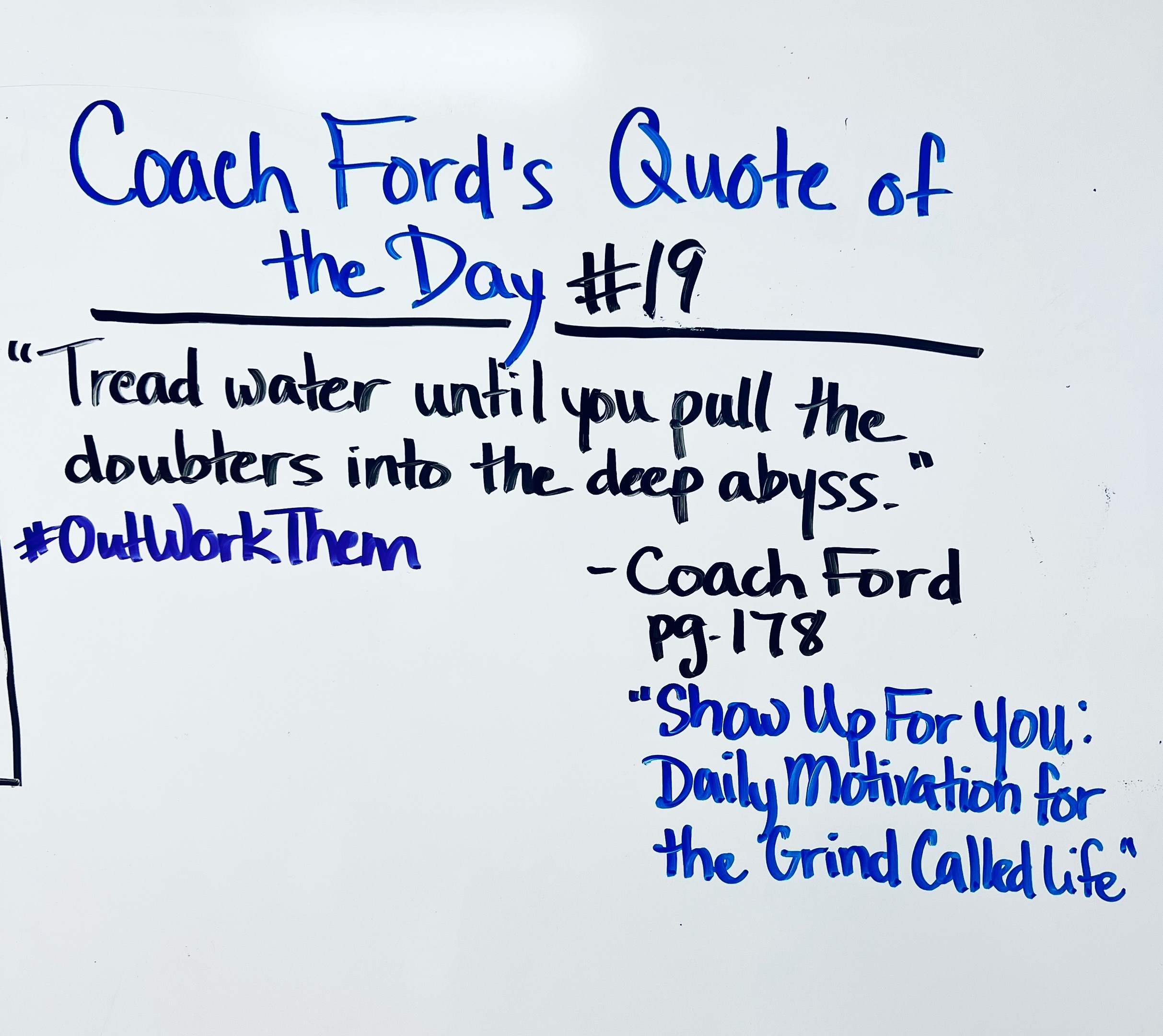 @Coach David Ford