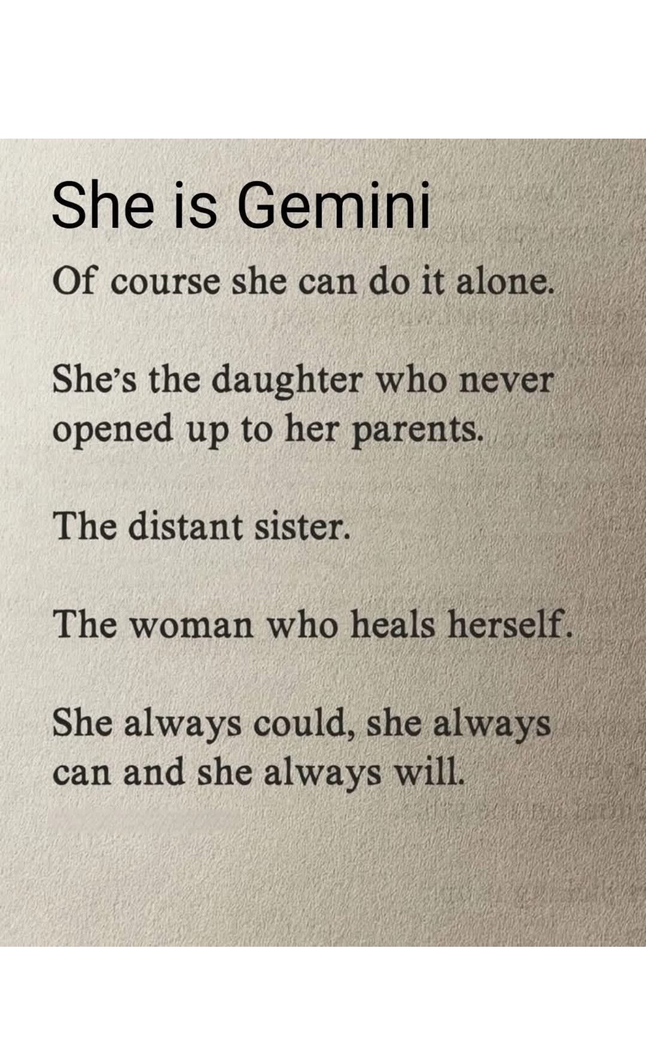 @Mind of a Gemini