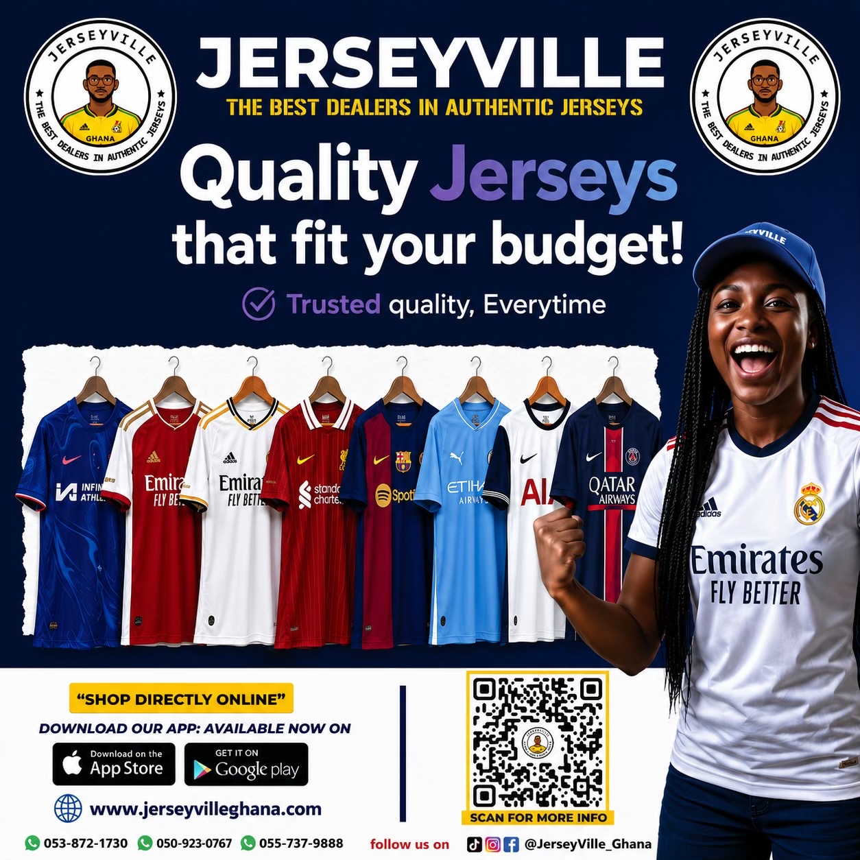 @JerseyVille Ghana ๐ฌ๐ญ