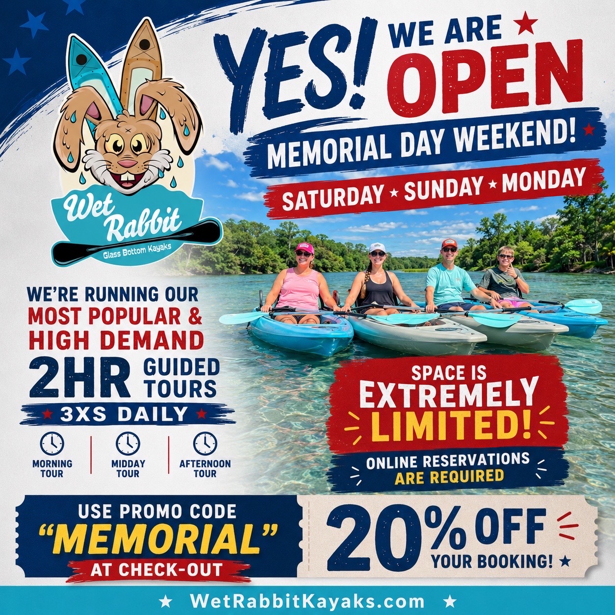 @Wet Rabbit Kayaks