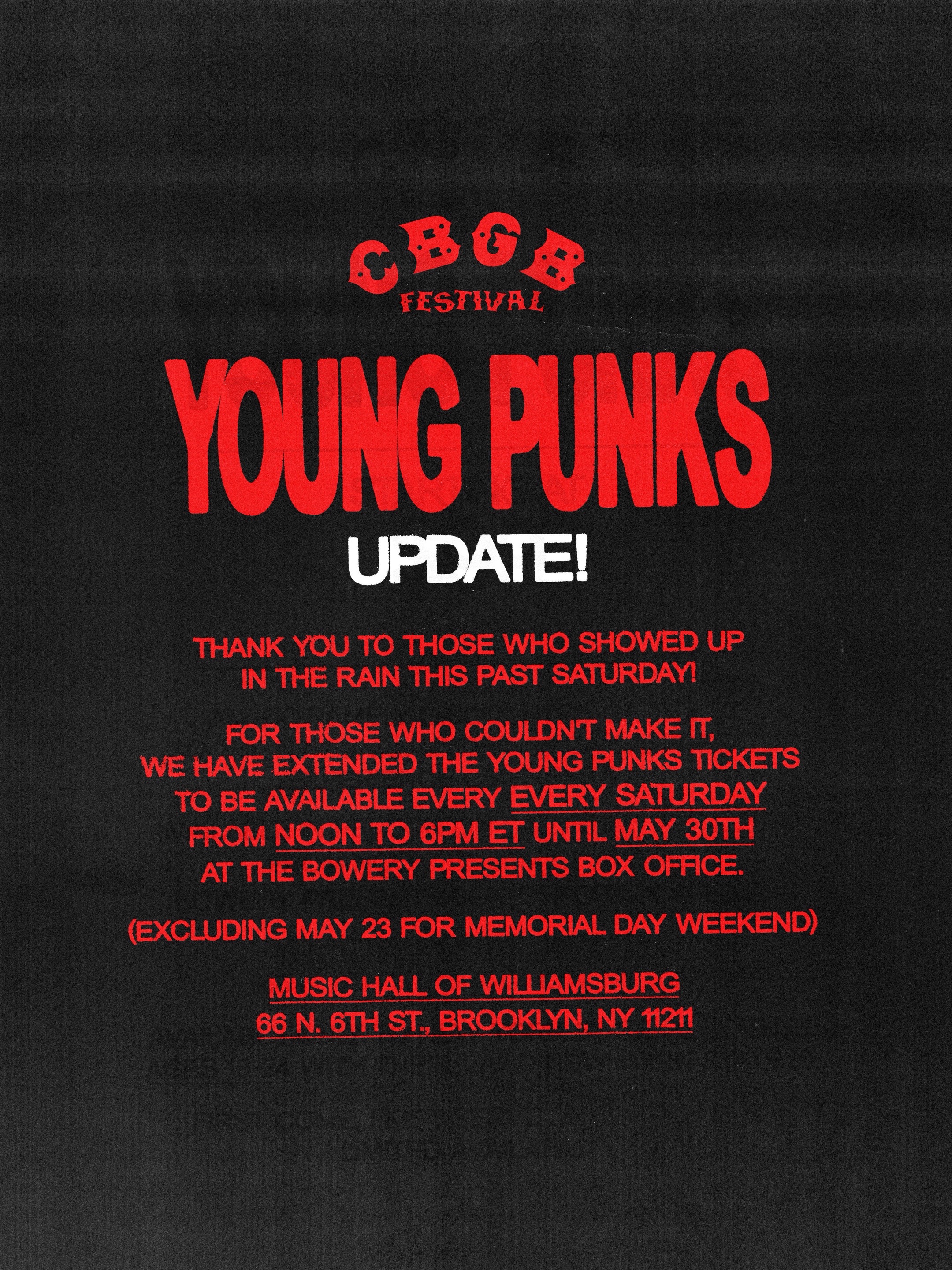 @CBGB FESTIVAL