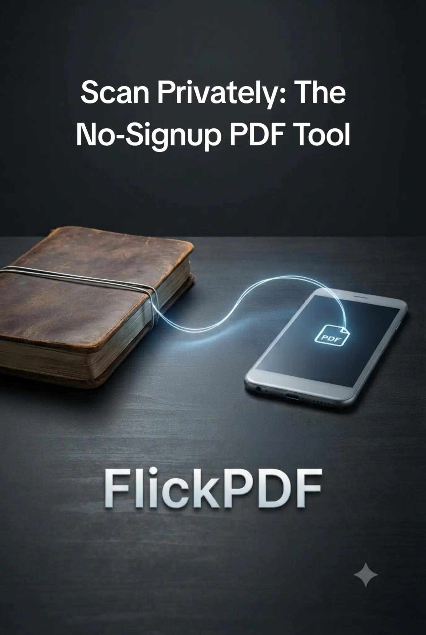 @FlickPDF | No-Cloud PDF Tool