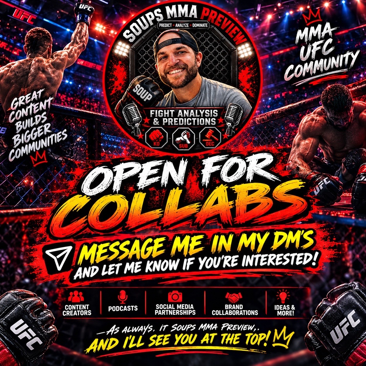 @🍜Soups MMA Preview 🍜