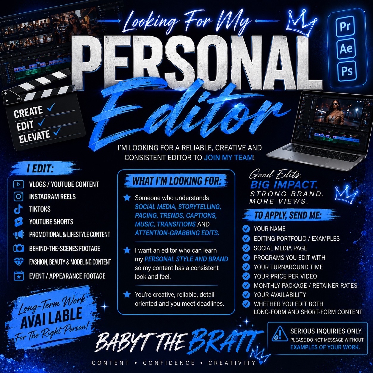 @BABYT THE BRATT