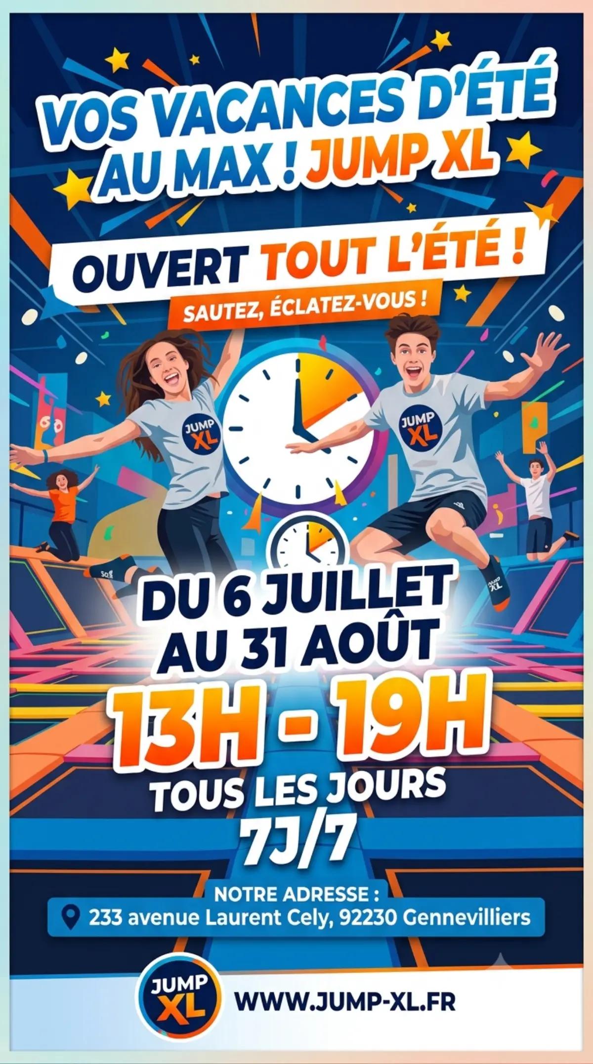 @Jump xl paris Gennevilliers