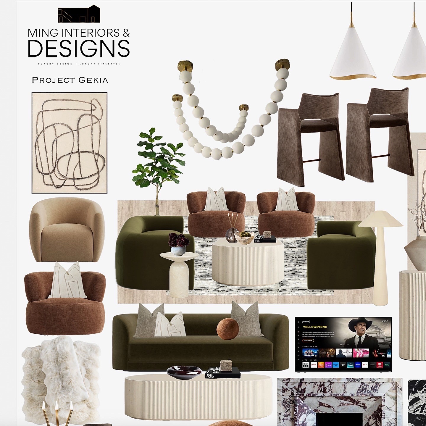 @Ming Interiors & Designs