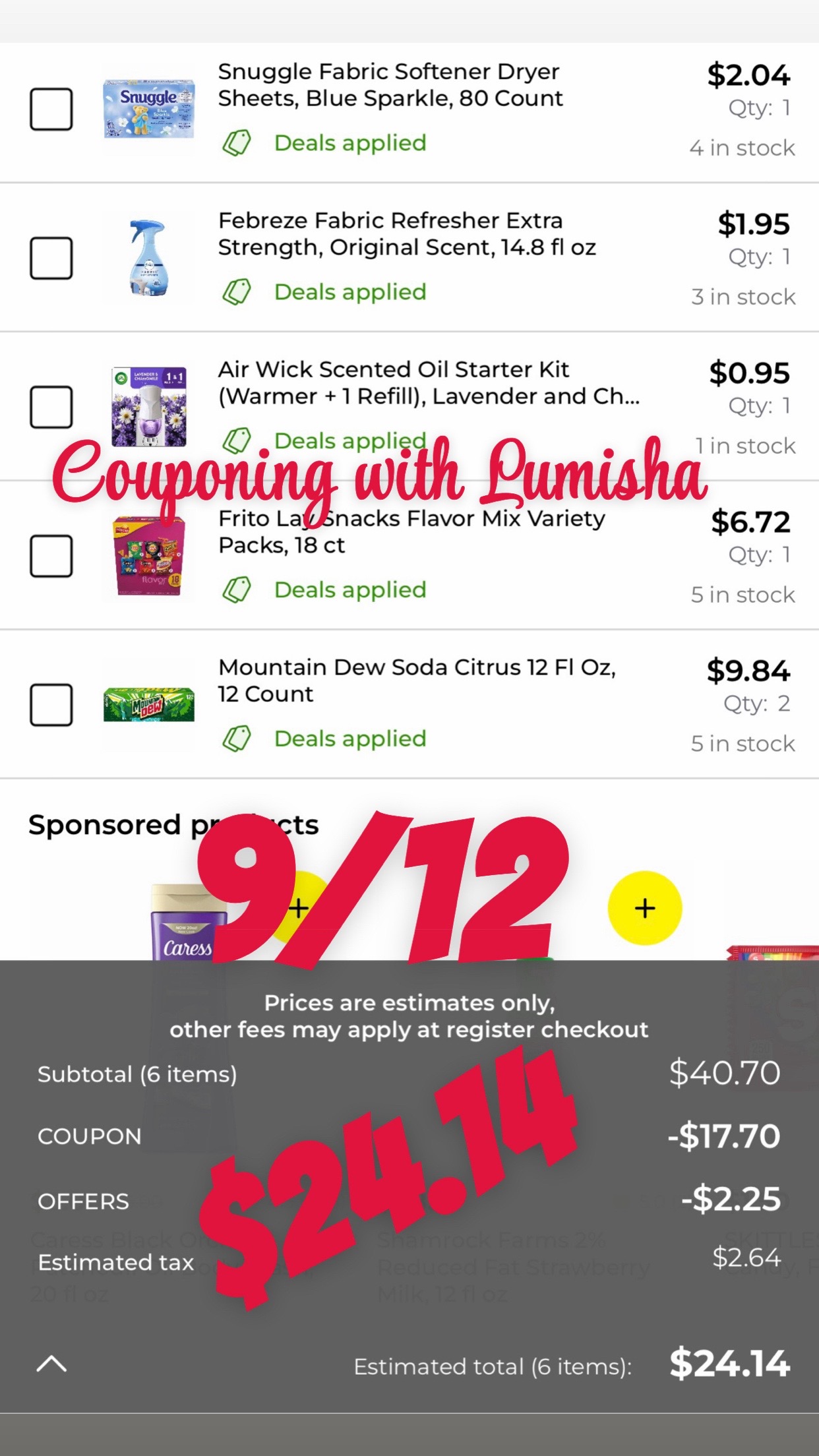 @Couponing with Lumisha