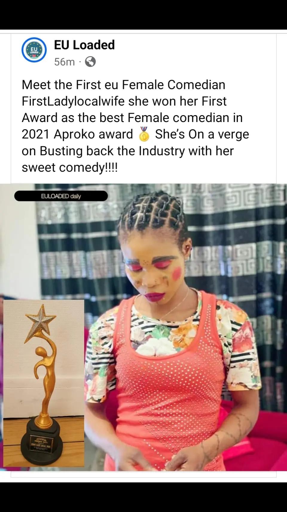 @Firstlady local wife Eyinlojuo