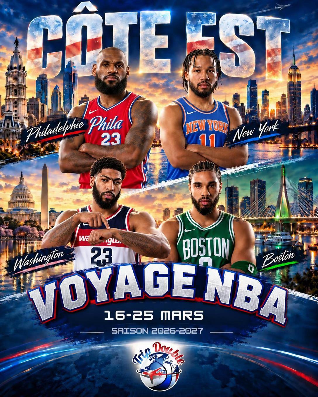 @Trip Double ✈️🏨🏀😍