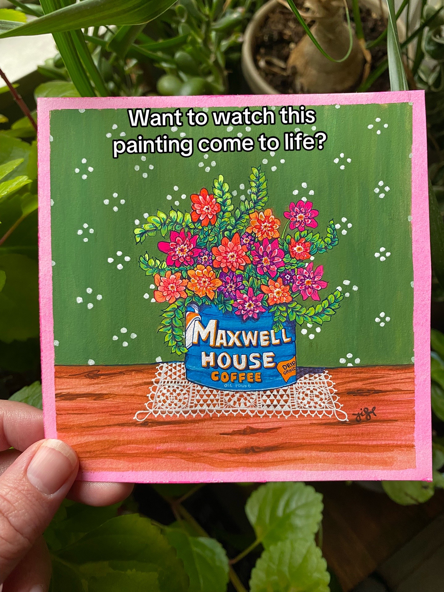 @Jillian Renee: Tiny Paintings