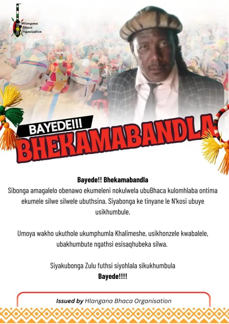 @Hlangana Bhaca