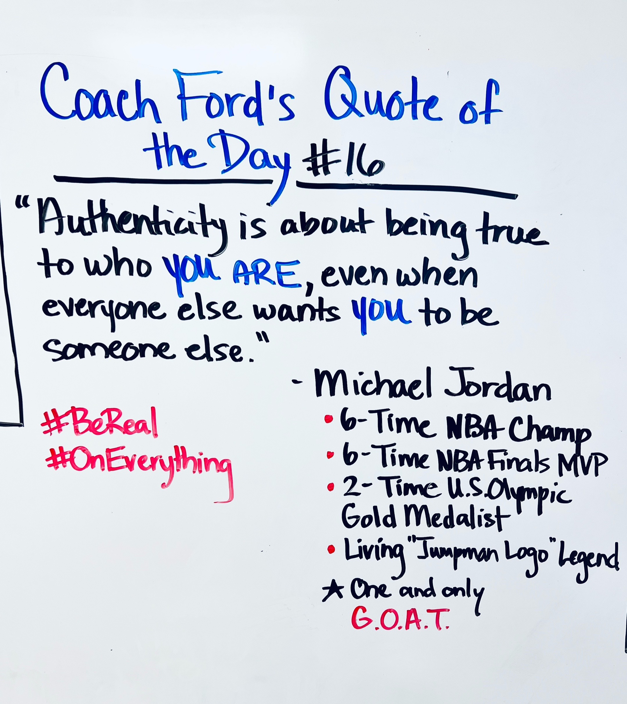 @Coach David Ford
