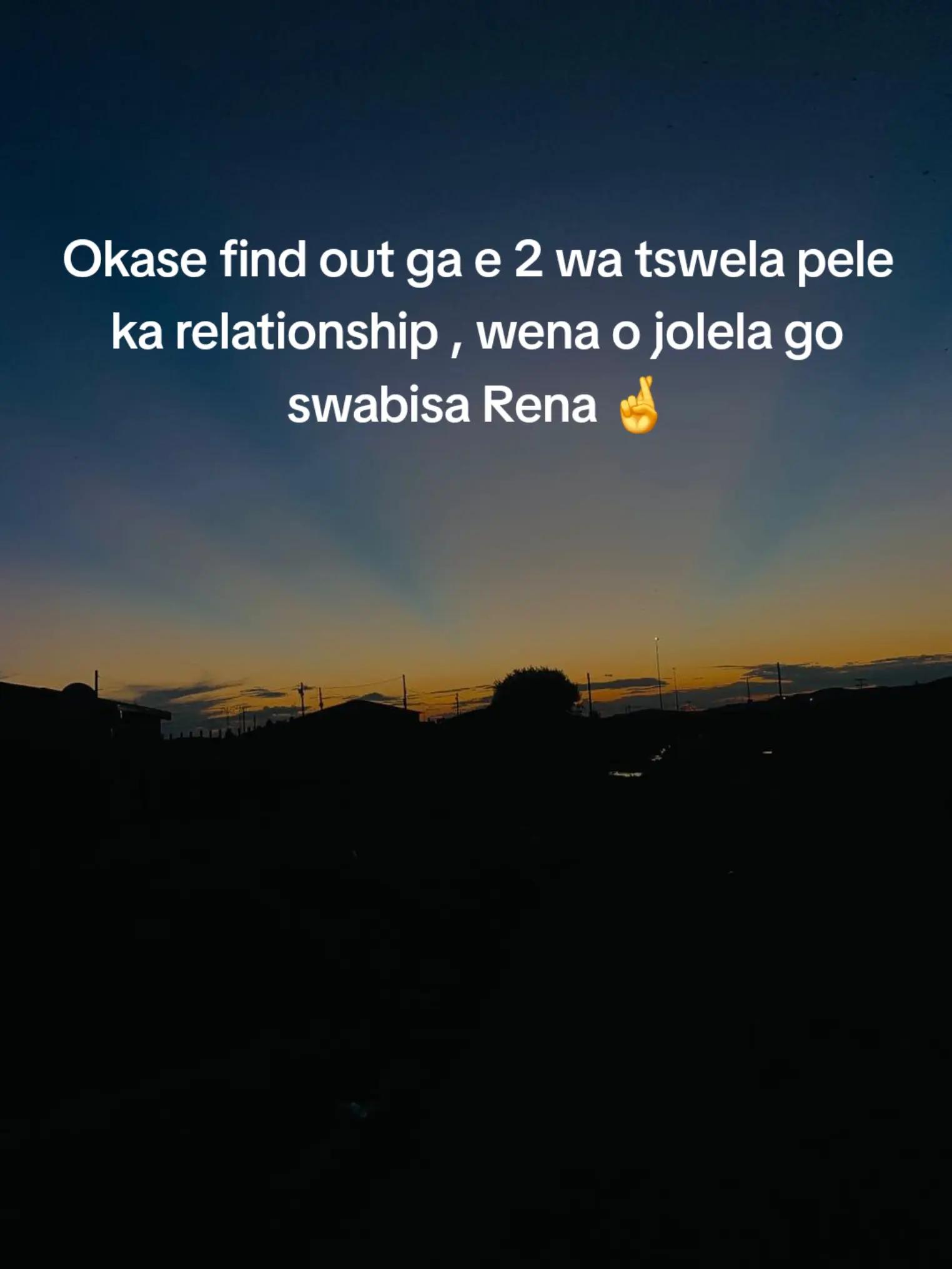 @OJ Setlogelo