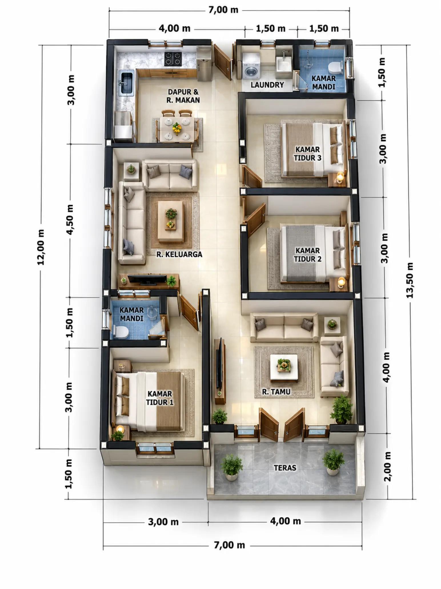 @DESAIN RUMAH LISTANTO ARCH