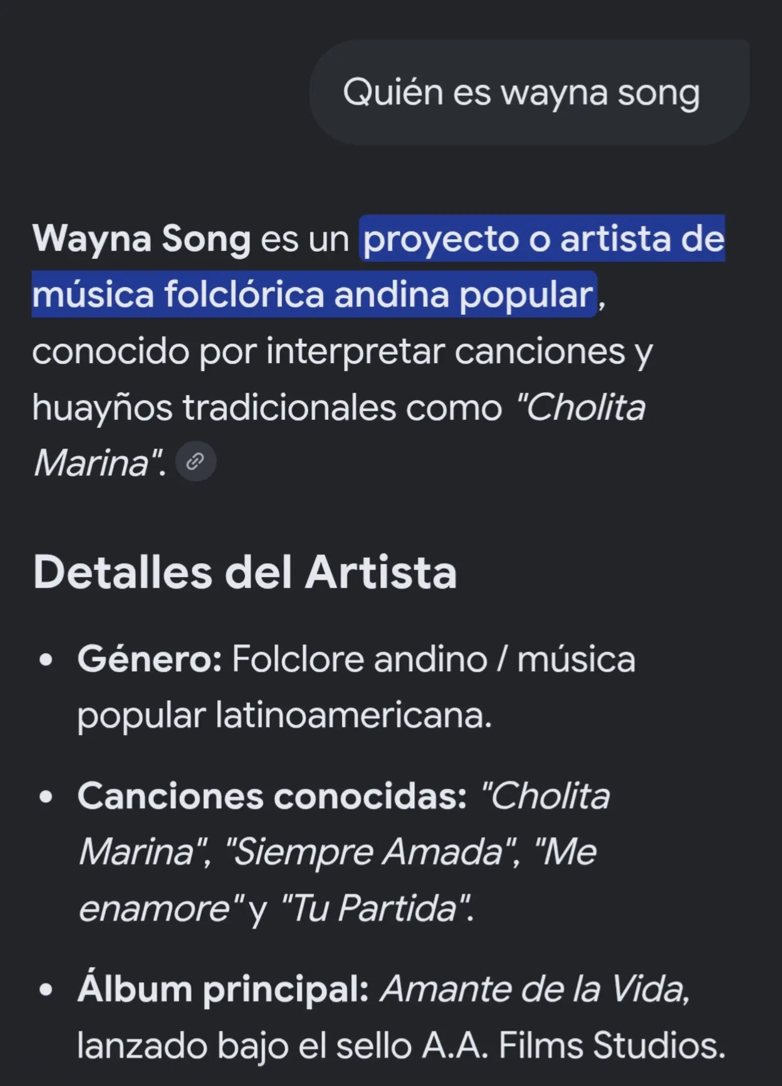 @Wayna Song