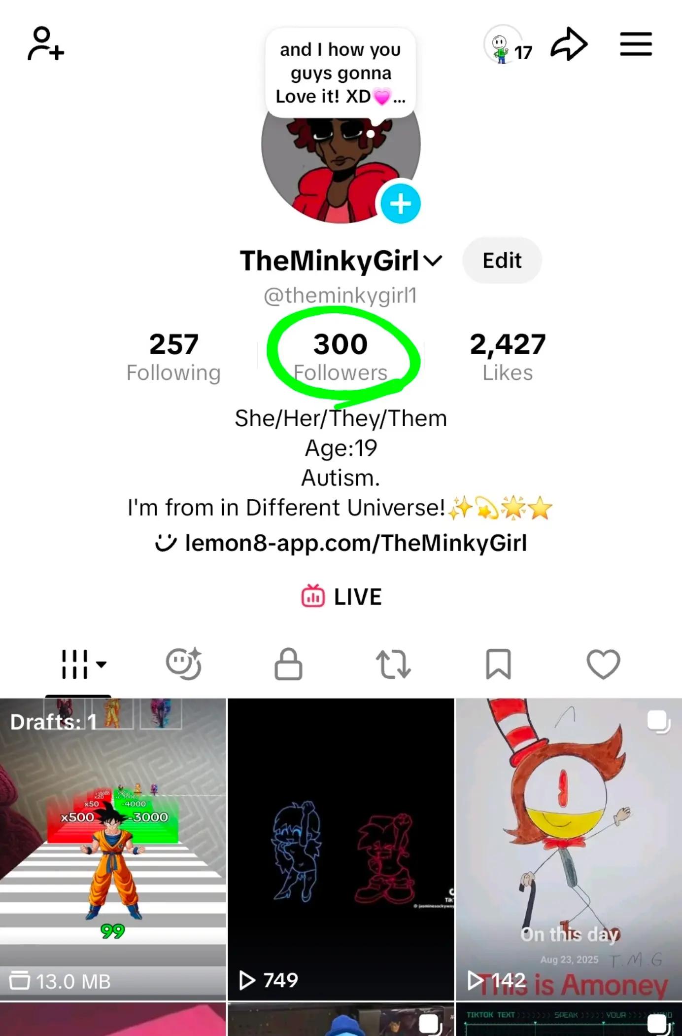 @TheMinkyGirl