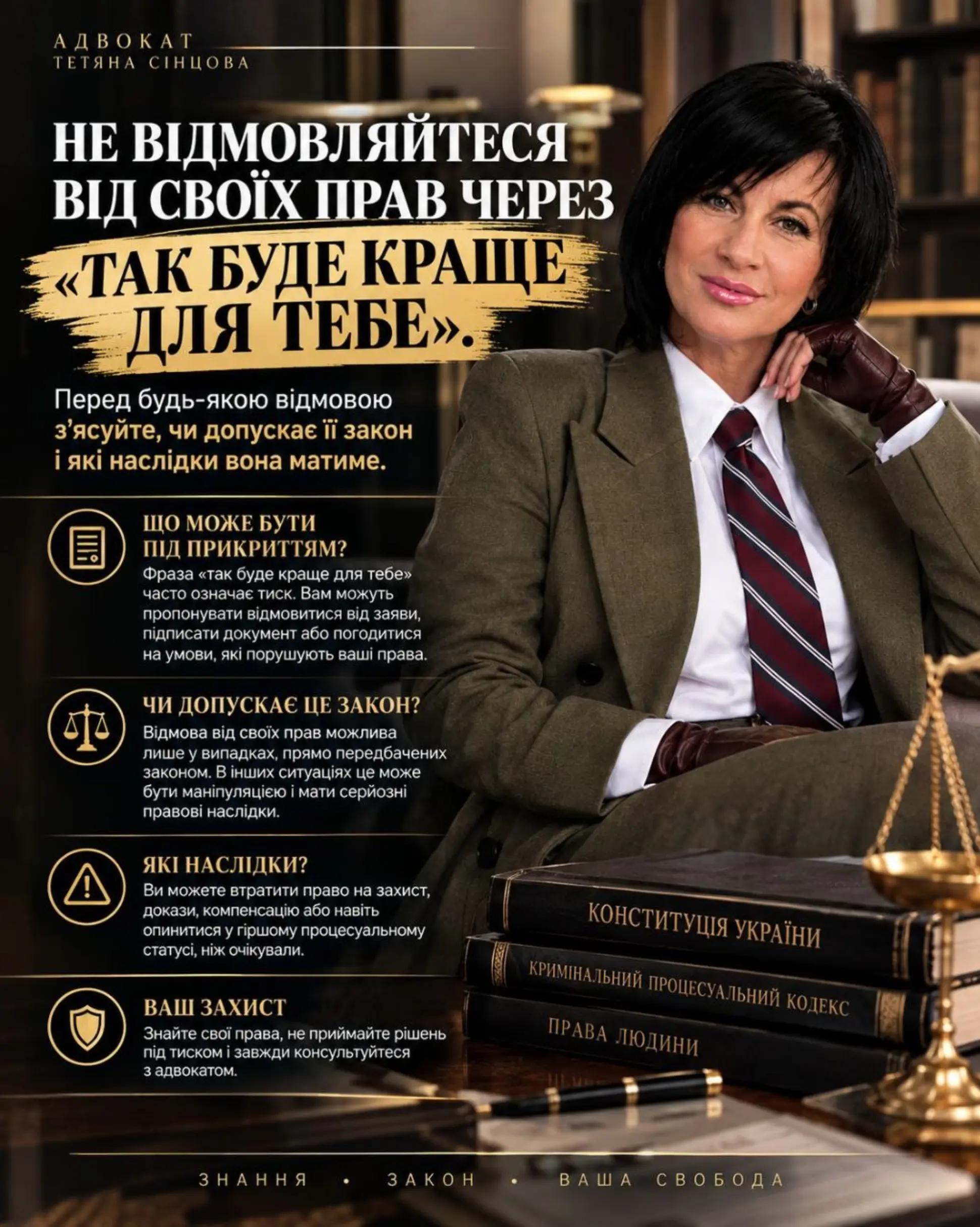 @Адвокат Tanja Sinzowa