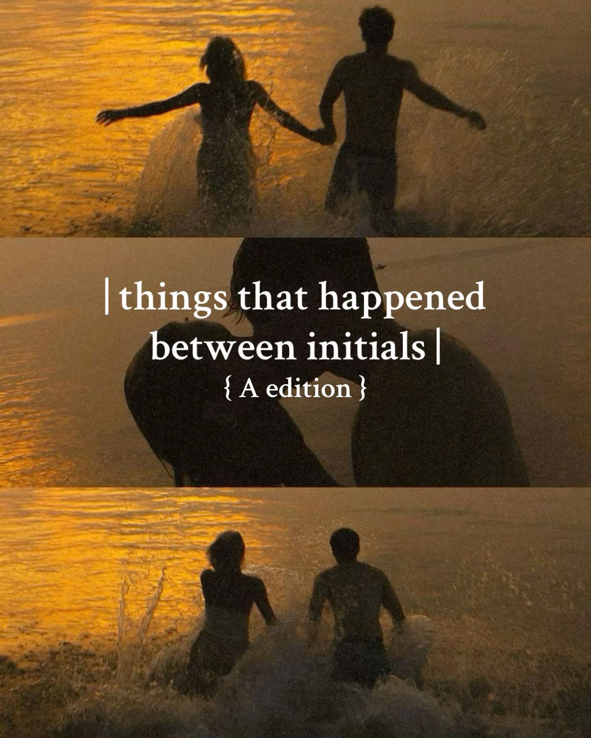 @I N I T I A L S