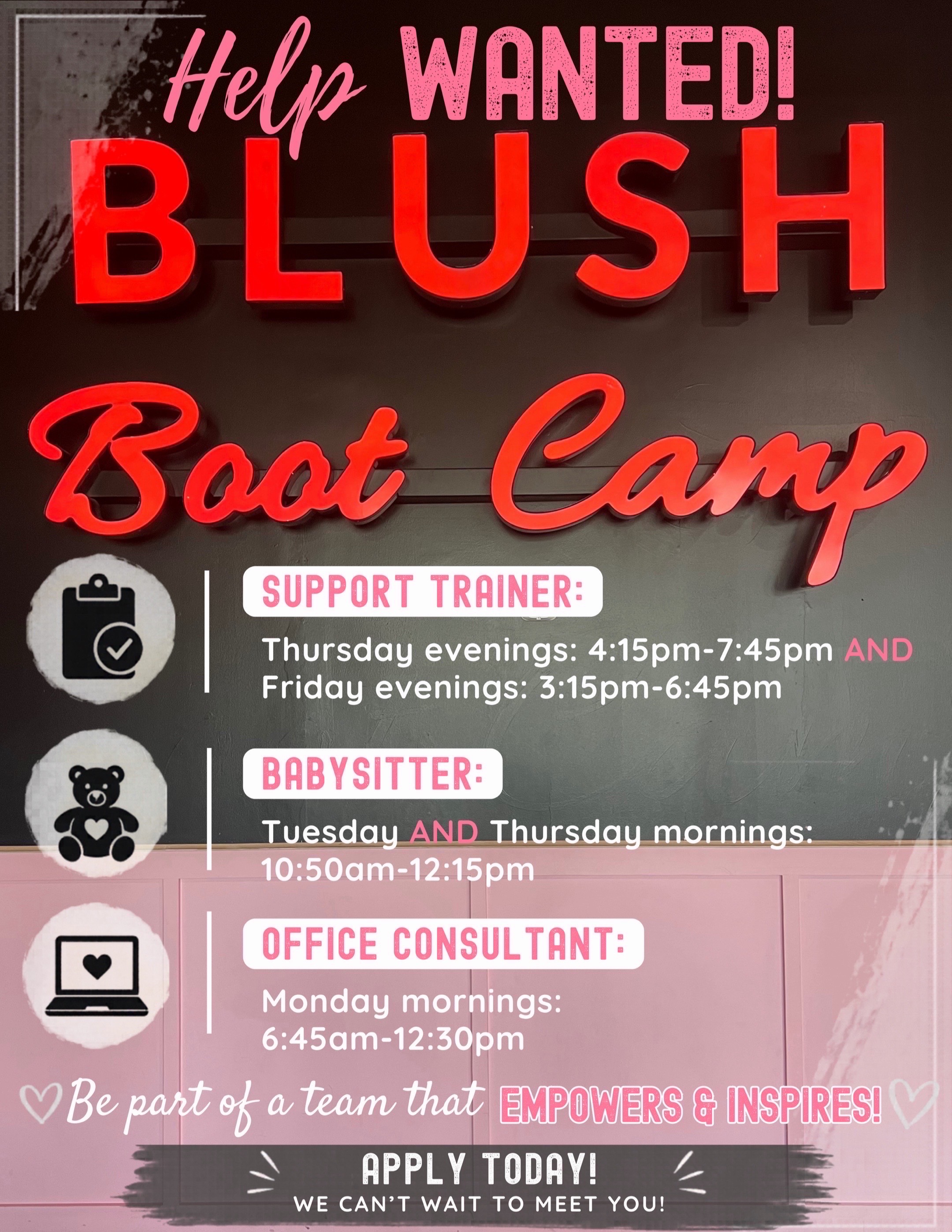 @BLUSH Boot Camp Lee’s Summit