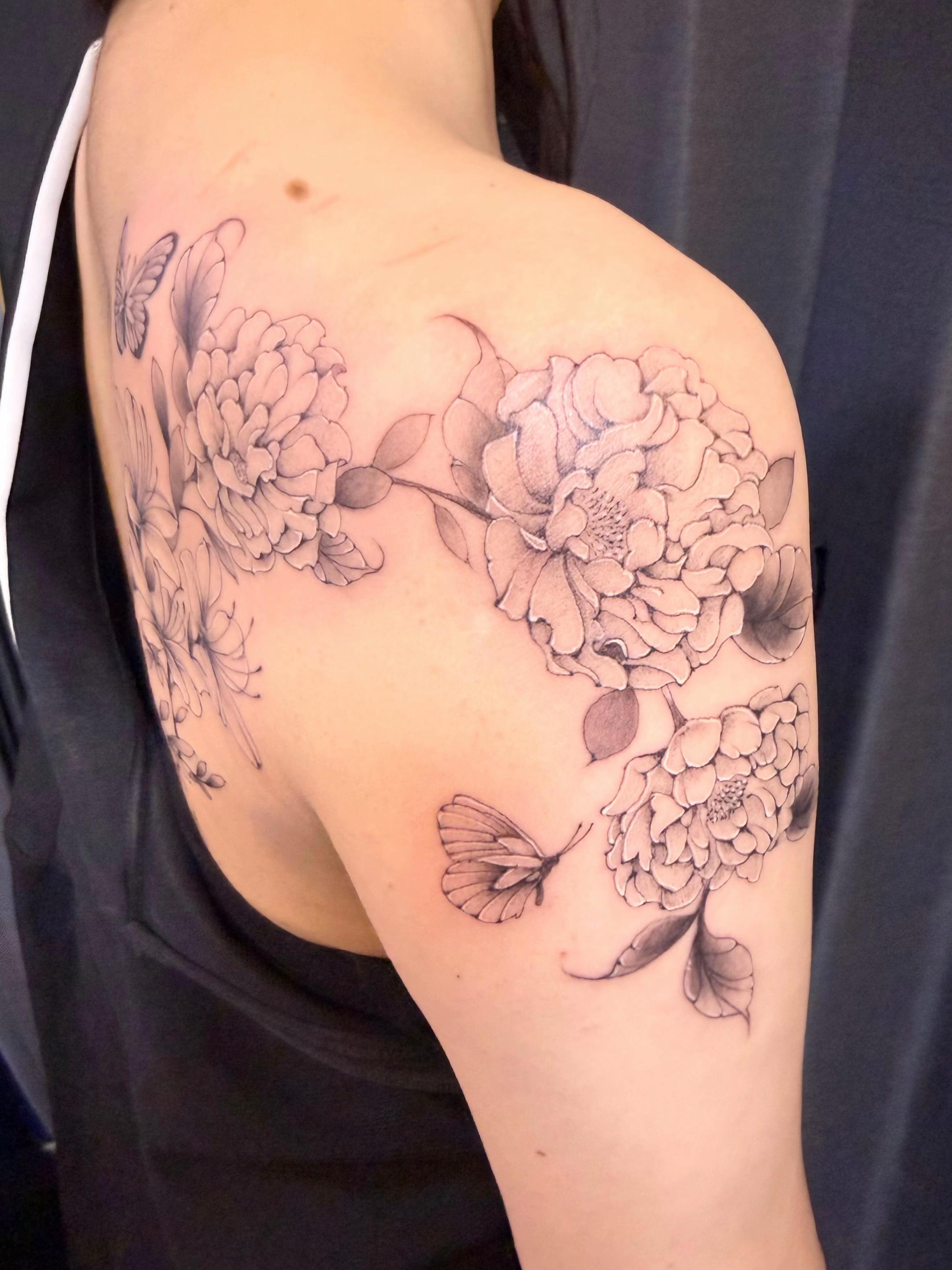 @水天 tattoo art