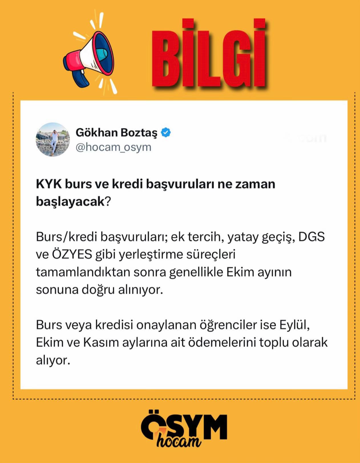 @&Ouml;SYM Hocam | G&ouml;khan Boztaş