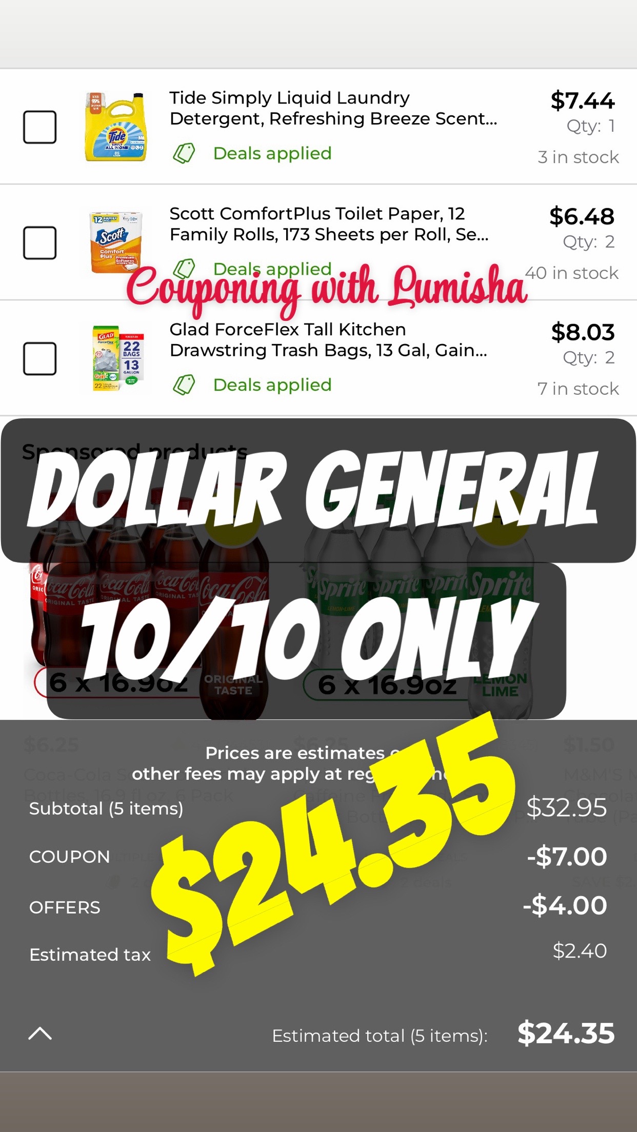 @Couponing with Lumisha
