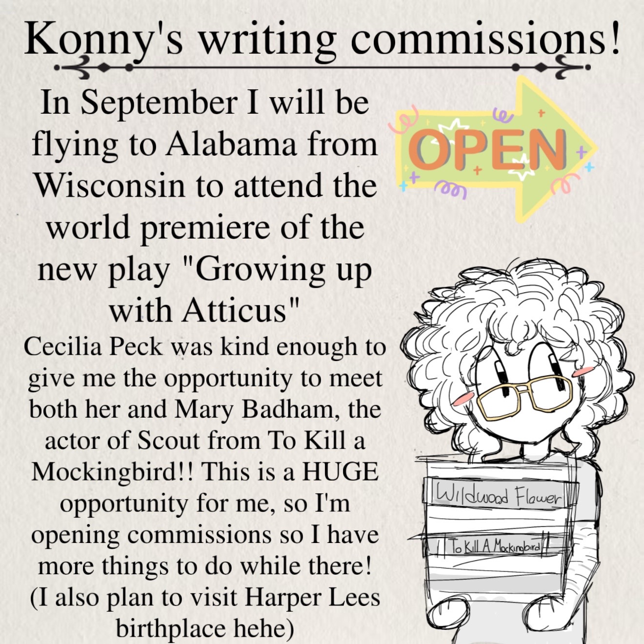 @₊✩‧₊˚Atticus Finch&rsquo;s Wife˚₊✩‧₊
