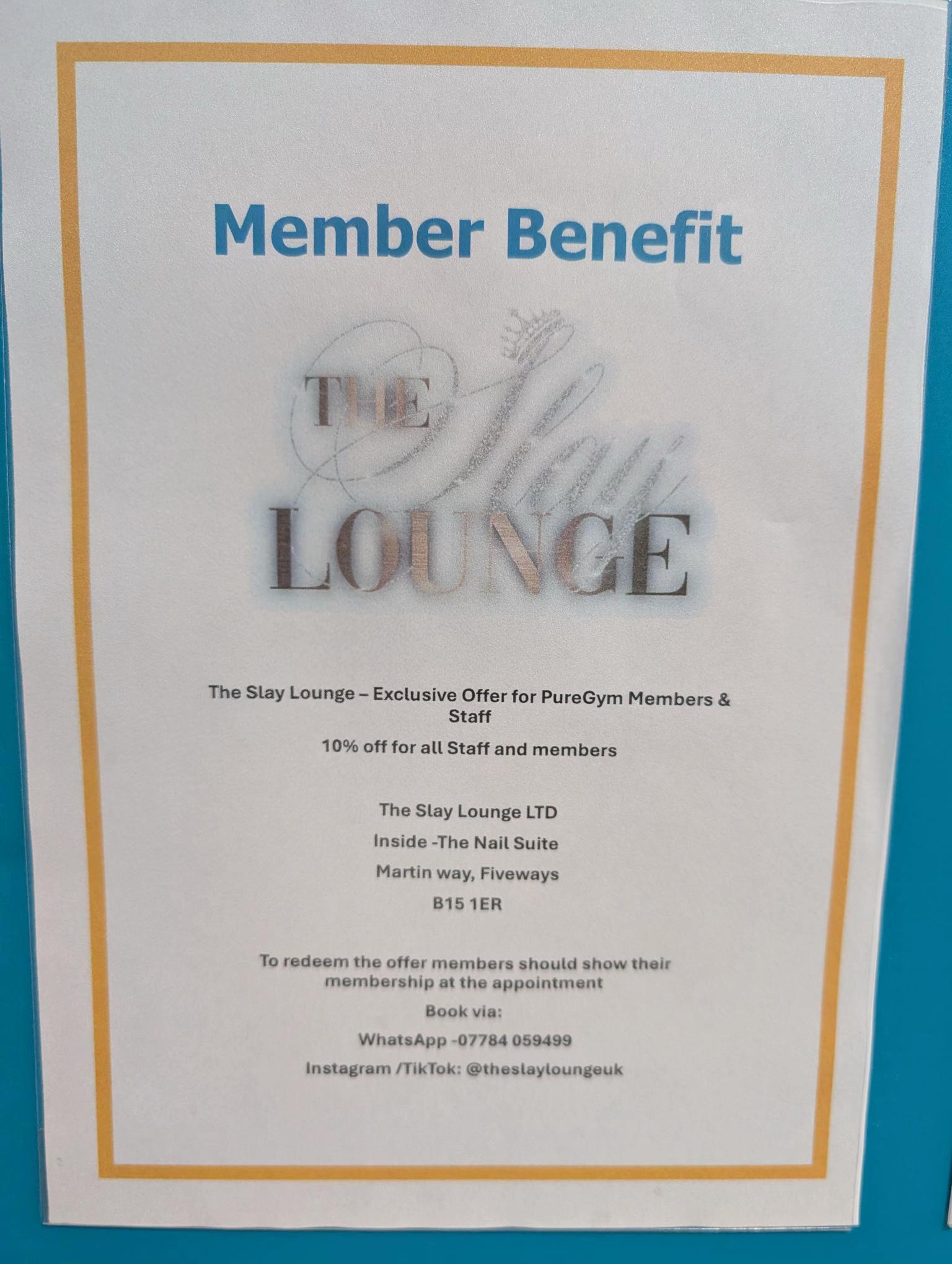 @The Slay Lounge uk