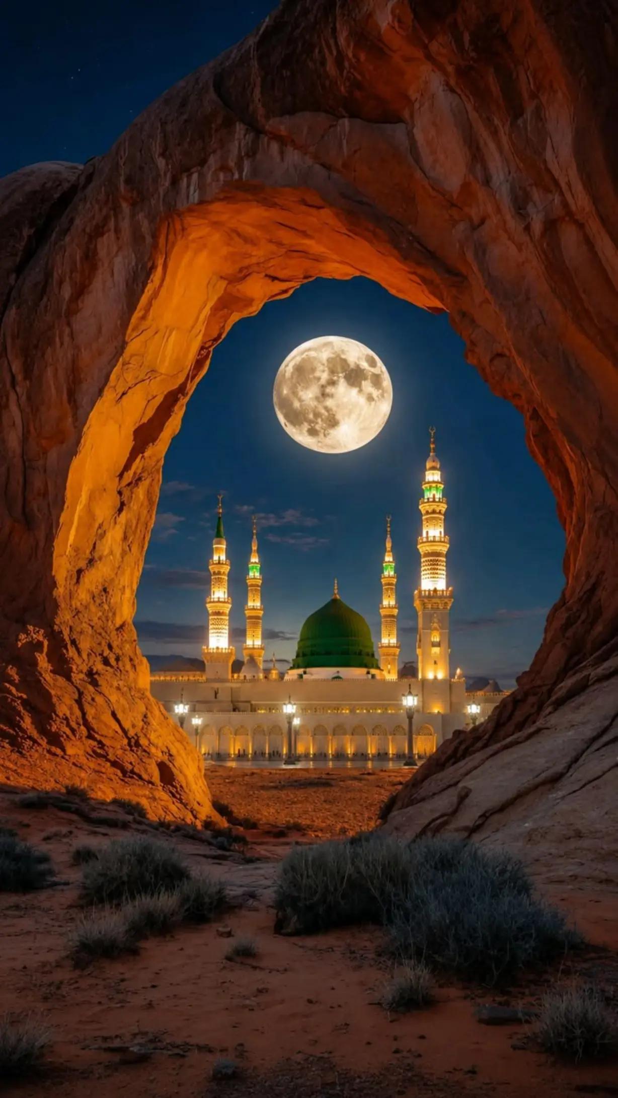 @☝️🥺🤍`°جانم محمدﷺ °`💚🥺🙌
