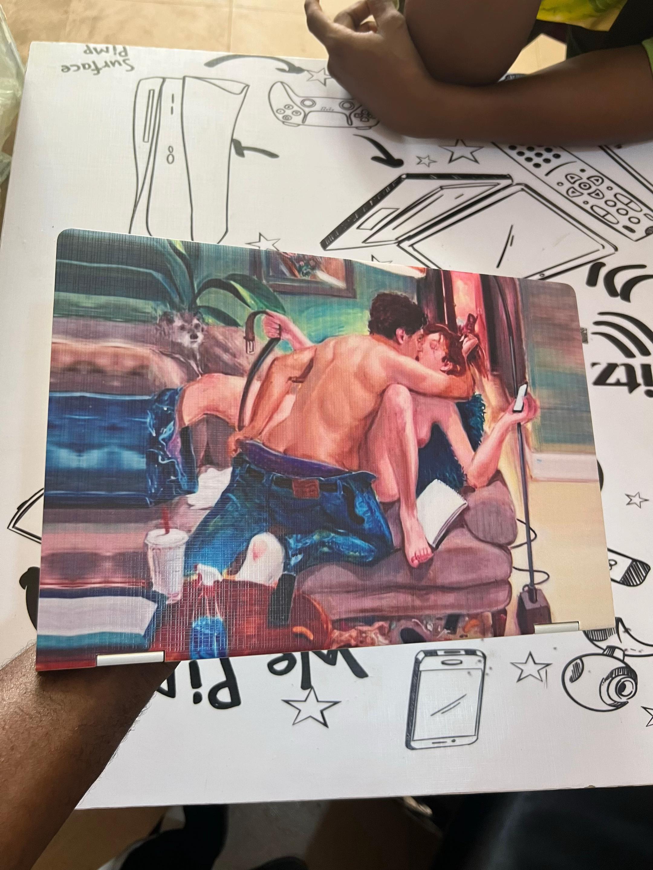 @LAPTOP WRAP/STICKERS IN AUCHI